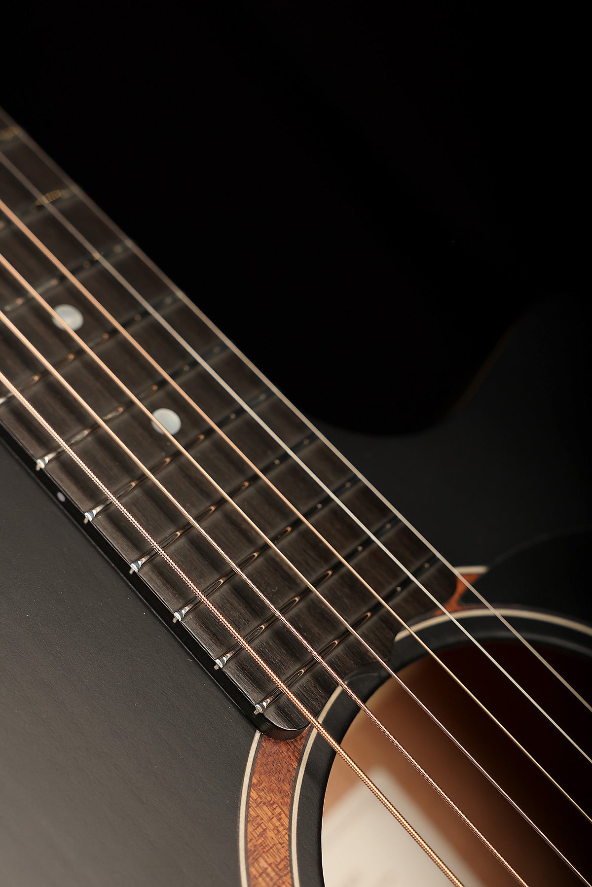 Maton SRS60C Custom 'Satin Black' Acoustic Electric Guitar