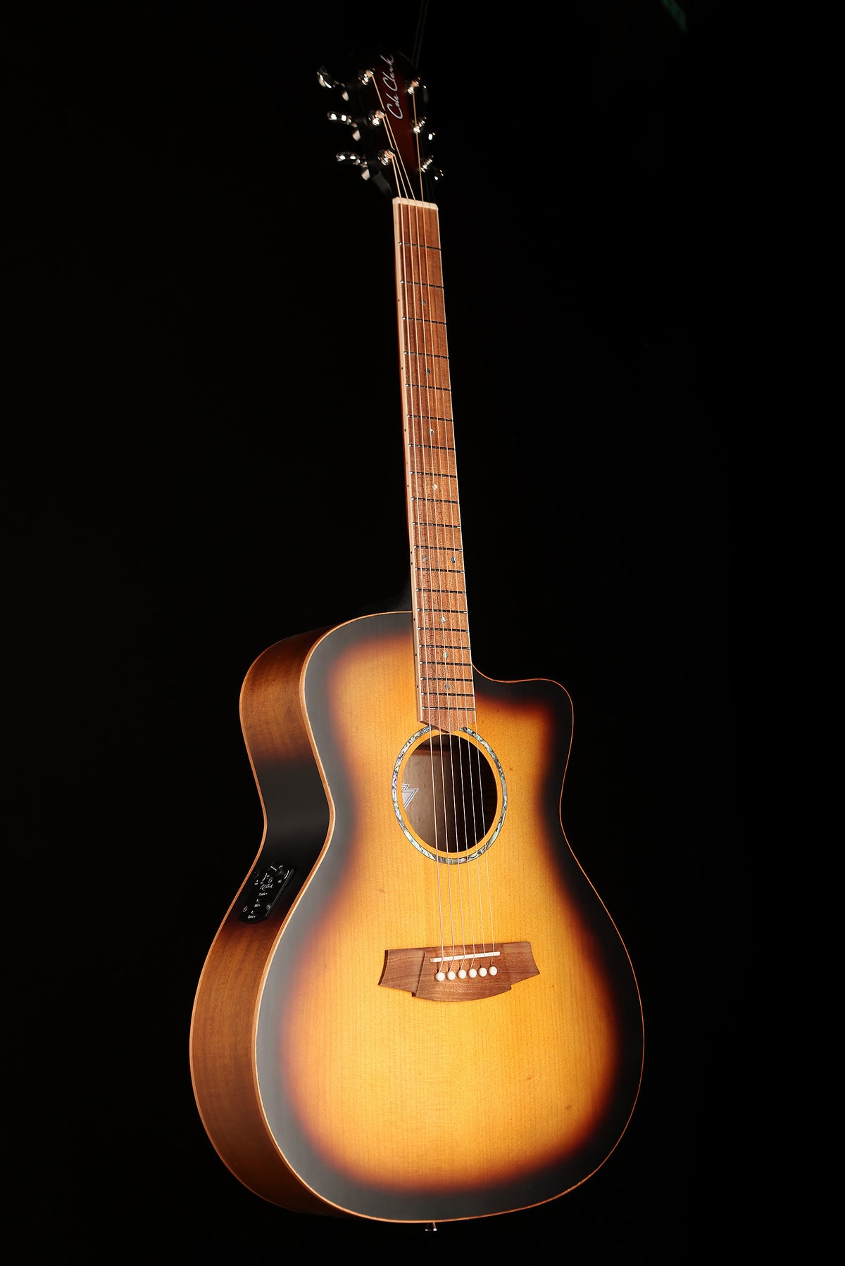 Cole Clark SAN1EC-BM &#39;Bunya Pine / Queensland Maple Sunburst&#39; Acoustic Electric Guitar - Acoustic Centre Music Store, Melbourne Australia