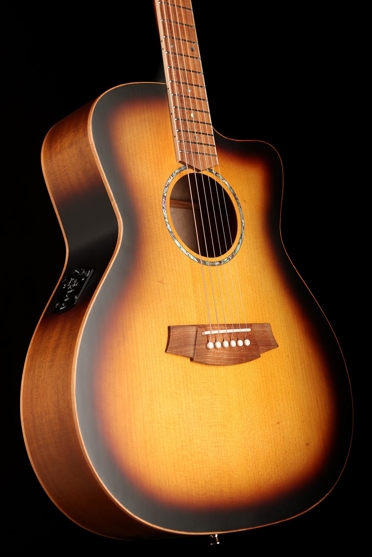 Cole Clark SAN1EC-BM &#39;Bunya Pine / Queensland Maple Sunburst&#39; Acoustic Electric Guitar - Acoustic Centre Music Store, Melbourne Australia