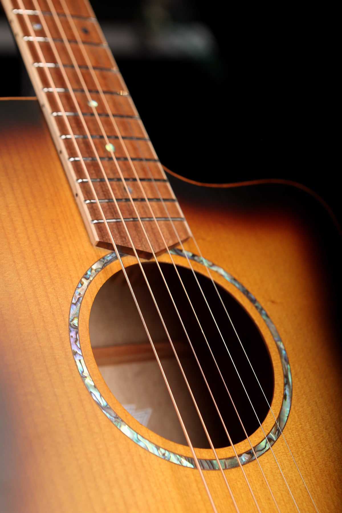 Cole Clark SAN1EC-BM &#39;Bunya Pine / Queensland Maple Sunburst&#39; Acoustic Electric Guitar - Acoustic Centre Music Store, Melbourne Australia