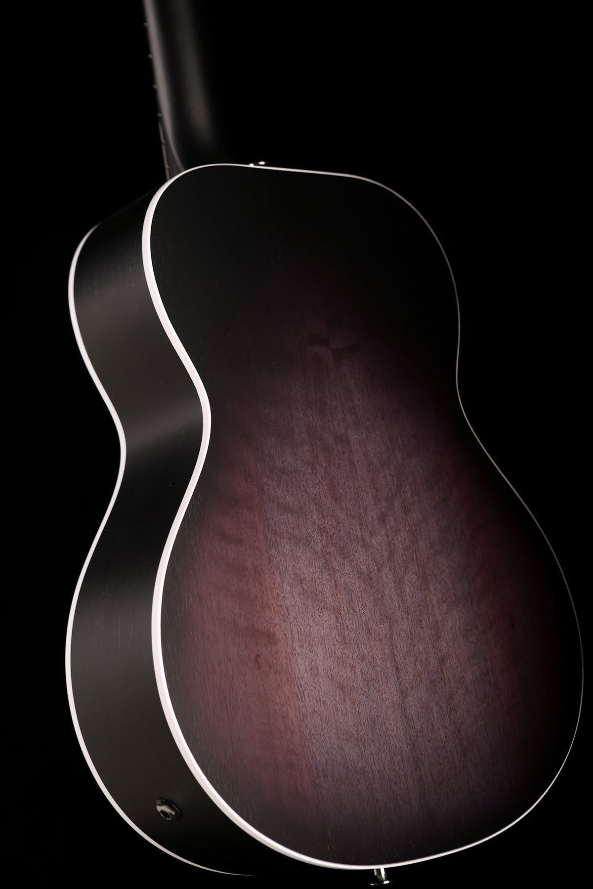 Maton Mini EM-6 Mini Custom &#39;Ghost Black&#39; Acoustic Electric Guitar - Acoustic Centre Music Store, Melbourne Australia