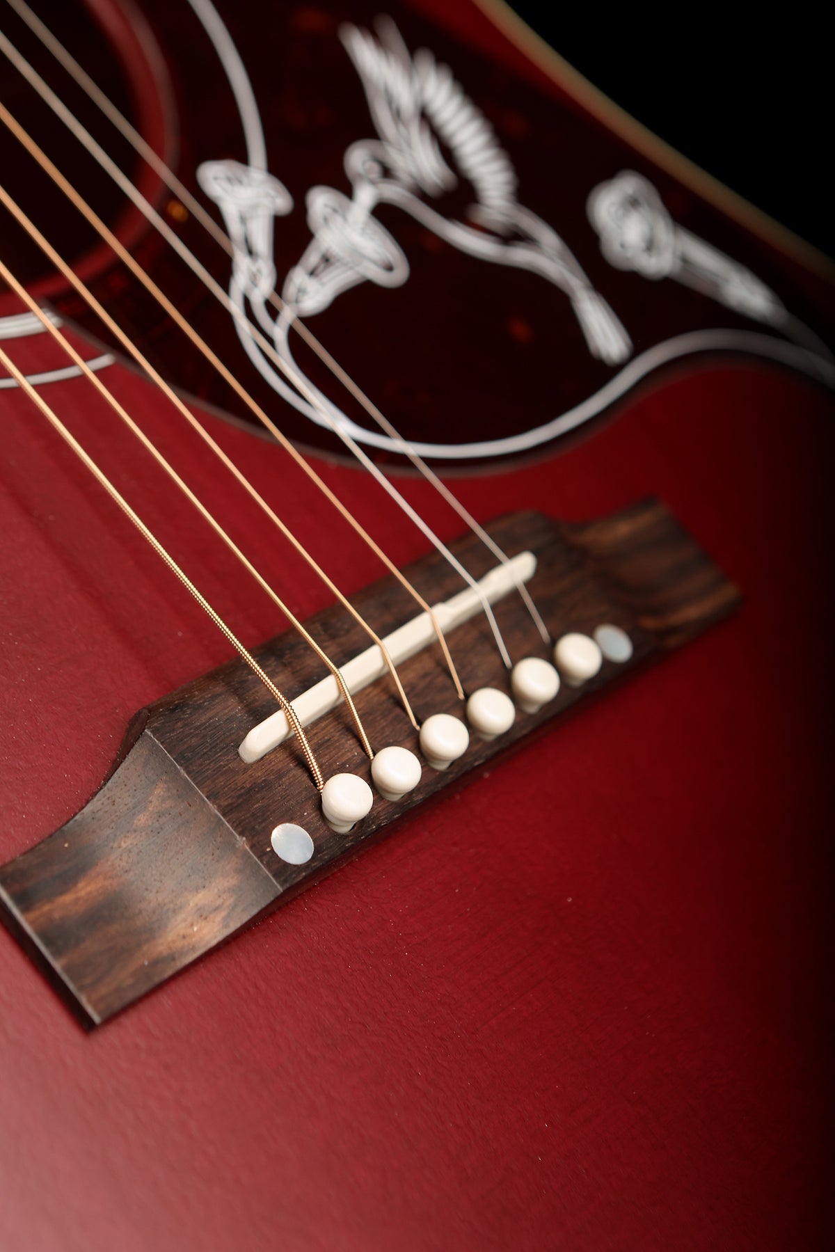 Gibson’s Hummingbird Special Satin &#39;Wine Red&#39; Acoustic Electric Guitar - Acoustic Centre Music Store, Melbourne Australia