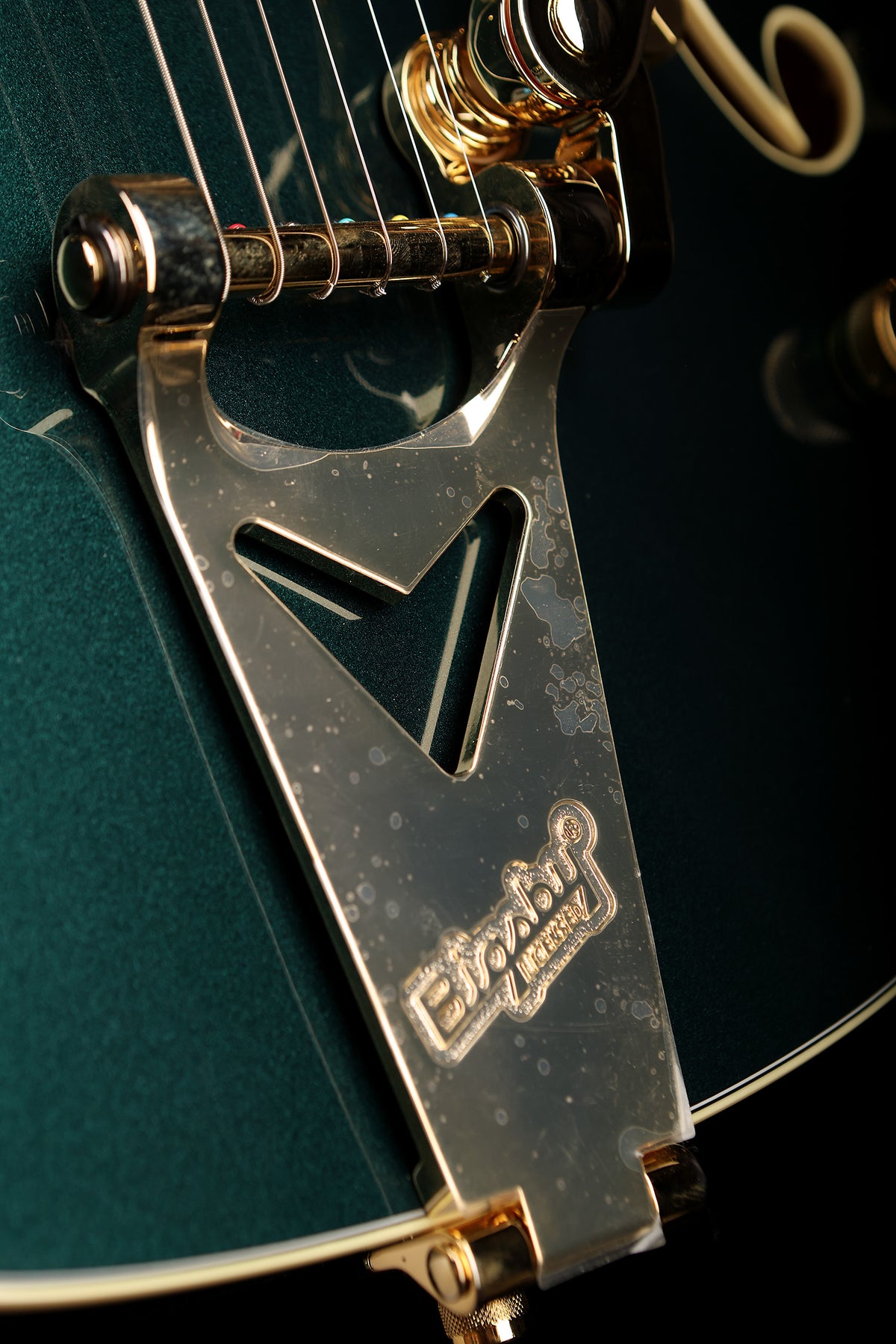 Gretsch Synchromatic Nashville Hollow Body Single-Cut with Bigsby &#39;Cadillac Green&#39; Electric Guitar - Acoustic Centre Music Store, Melbourne Australia