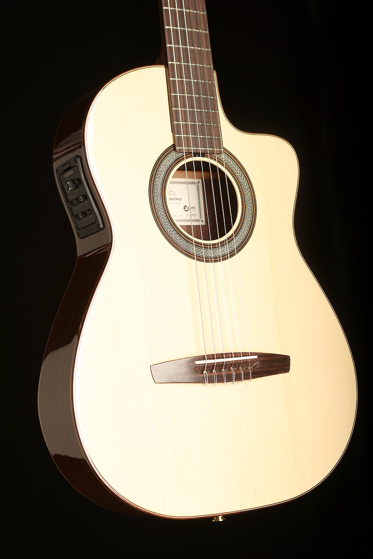 Altamira FZ-2 Fusion Series Crossover Nylon Classical Electric Guitar