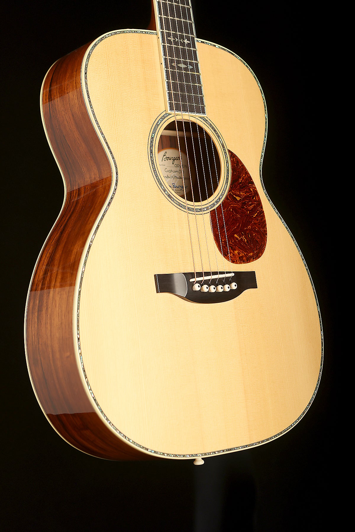 Bourgeois OM Custom &#39;Adirondack / Madagascar Rosewood&#39; Preowned 2013 - Acoustic Centre Music Store, Melbourne Australia