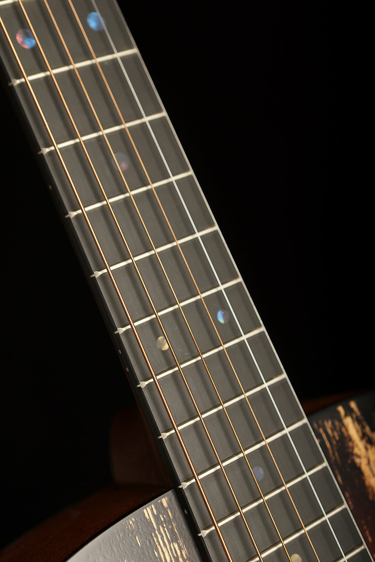 Martin D Jr-E StreetLegend Burst Travel Acoustic Electric Guitar