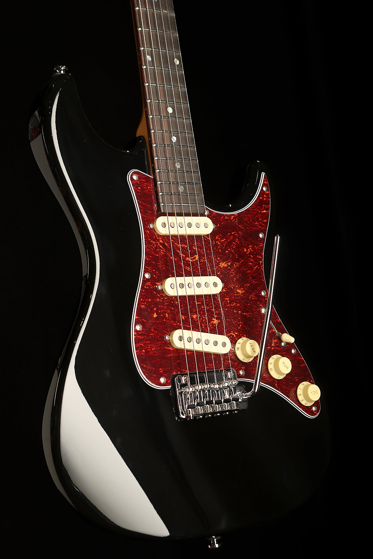 Sire S7 SSS New Gen &#39;Black&#39; Larry Carlton Signature Electric Guitar