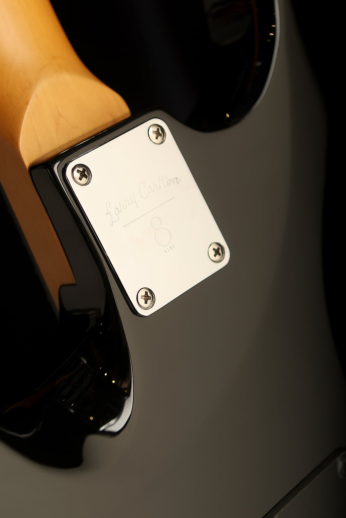 Sire S7 SSS New Gen &#39;Black&#39; Larry Carlton Signature Electric Guitar