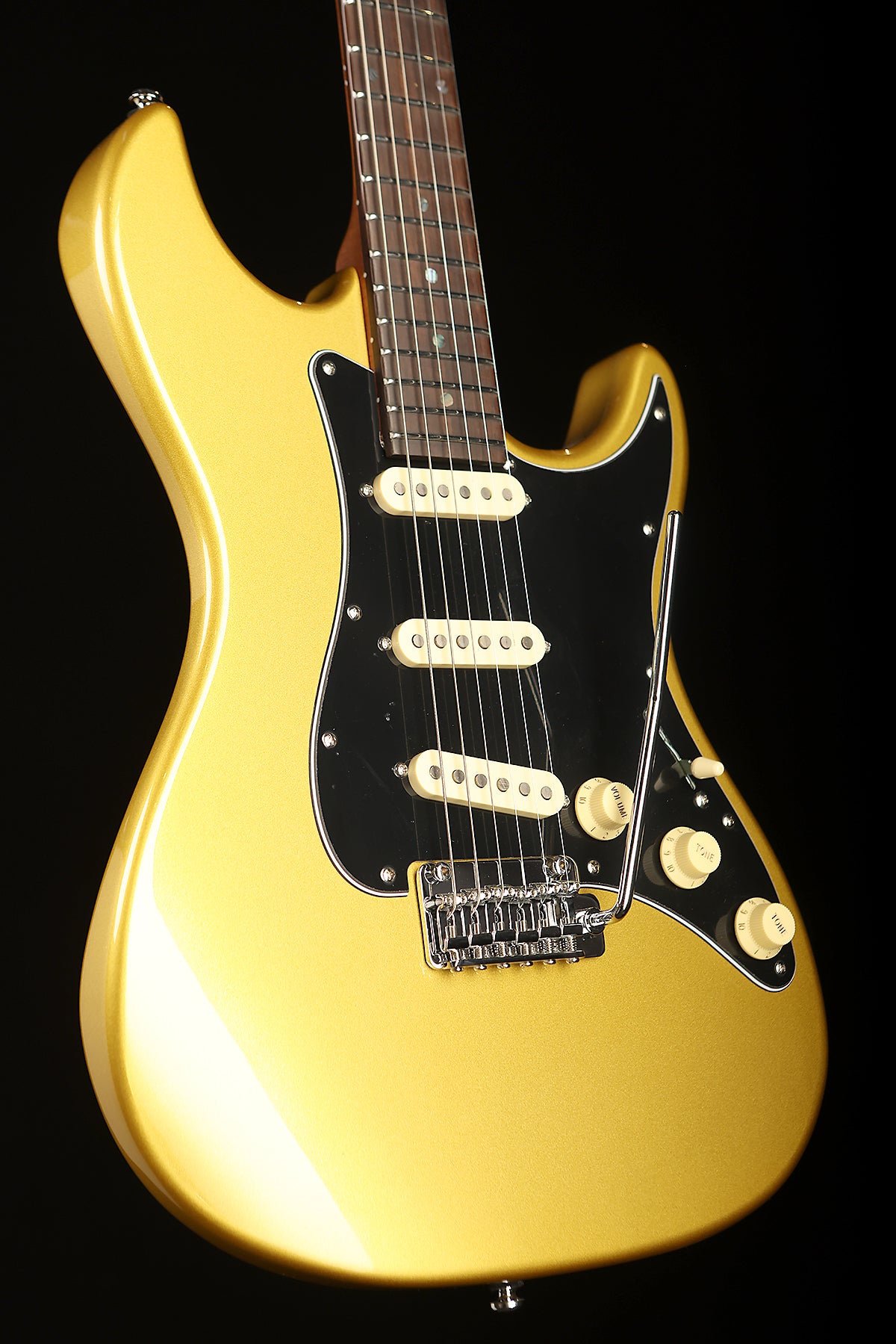 Sire S7 SSS New Gen &#39;Metallic Gold&#39; Larry Carlton Signature Electric Guitar
