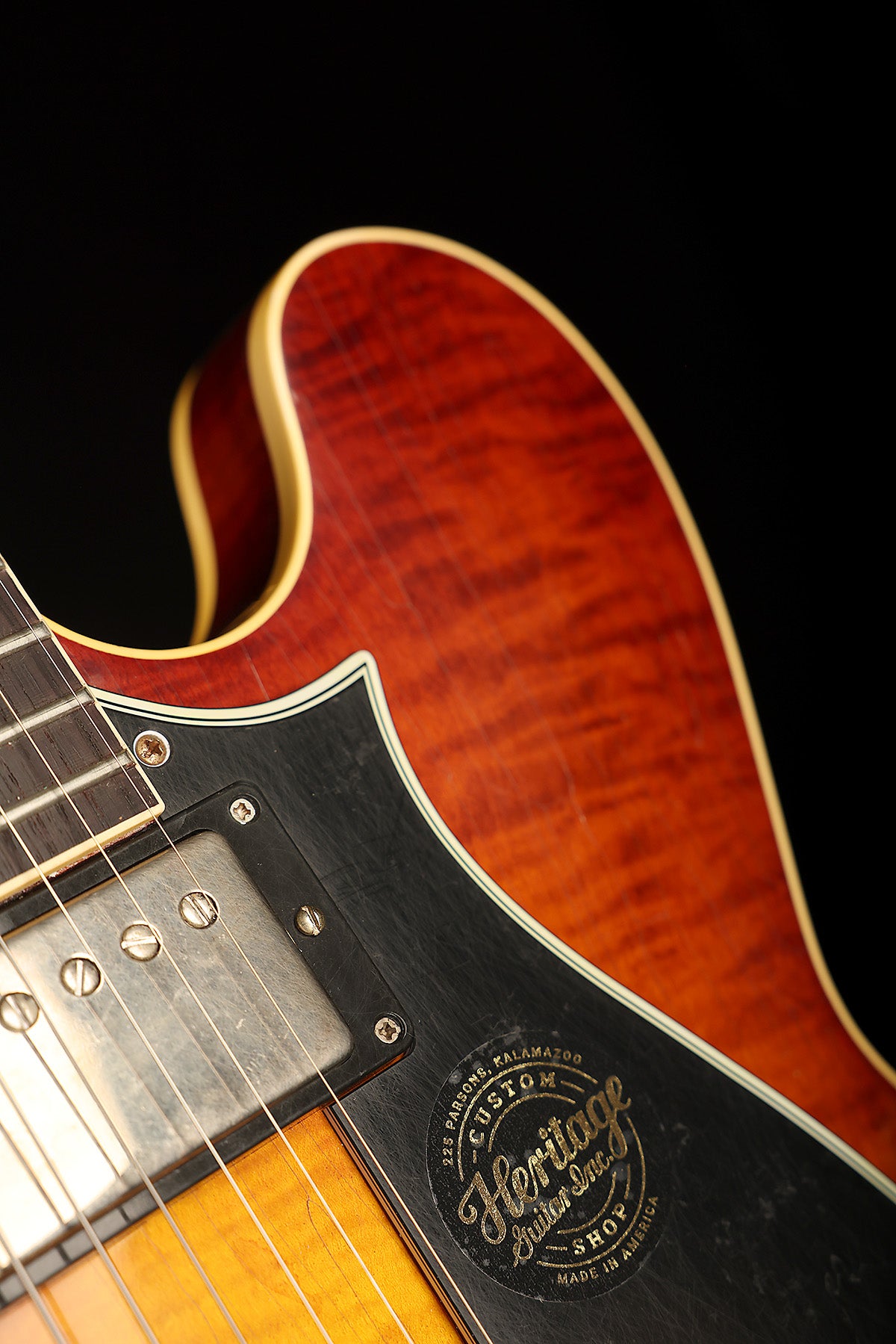 Heritage Custom Shop H-535 Factory Special 'Aged Almond Burst' Electric Guitar