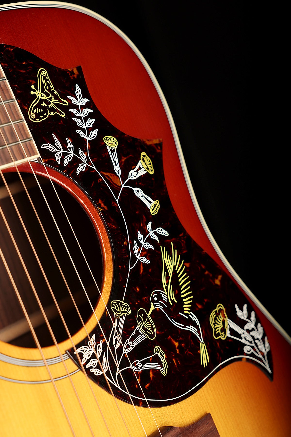 Gibson Hummingbird Standard Rosewood 'Rosewood Burst' Acoustic Electric Guitar