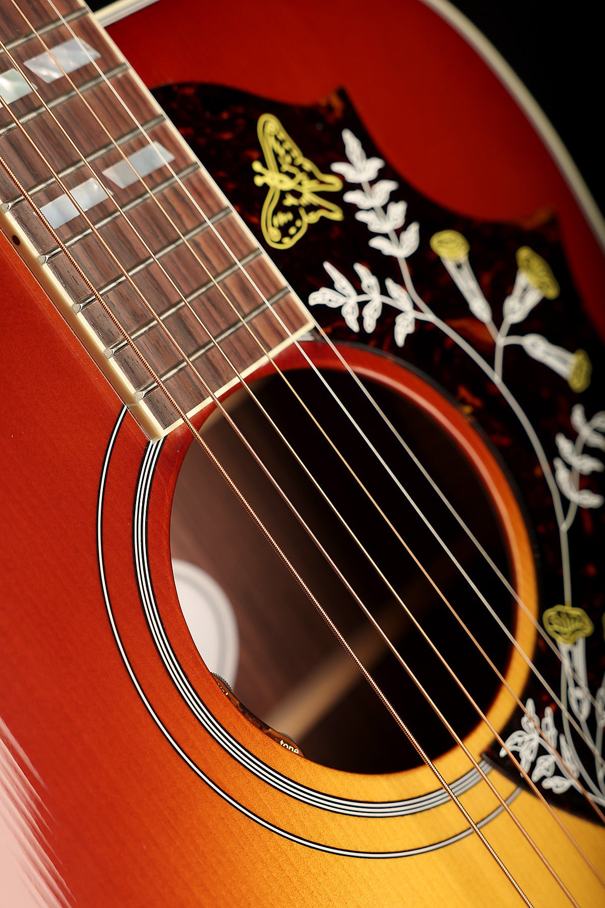 Gibson Hummingbird Standard Rosewood 'Rosewood Burst' Acoustic Electric Guitar