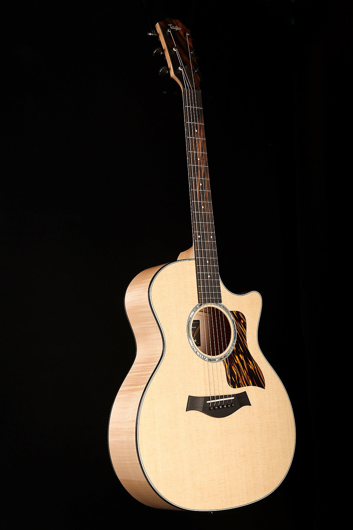Taylor Custom Select 614ce Next Generation 'Tuxedo' 'Natural' Grand Auditorium Acoustic Electric Guitar