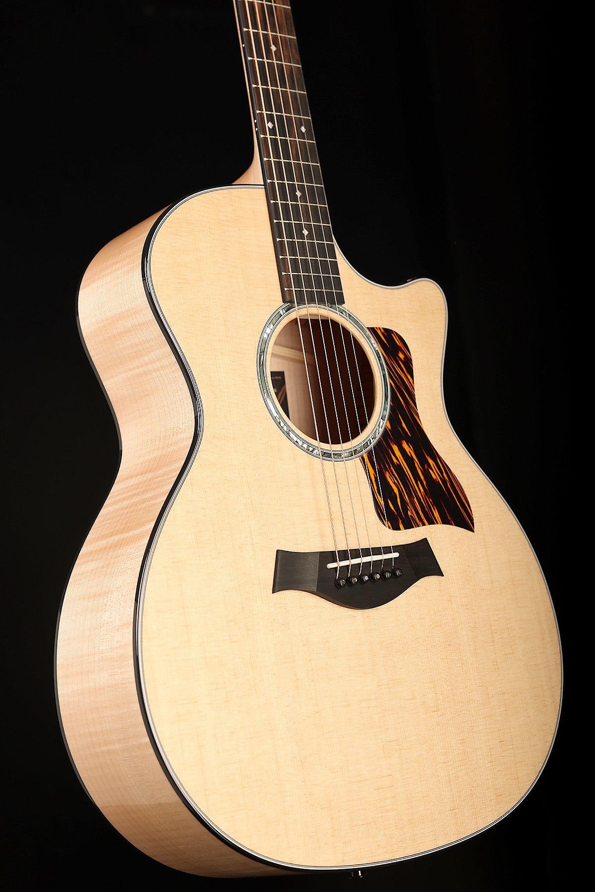 Taylor Custom Select 614ce Next Generation 'Tuxedo' 'Natural' Grand Auditorium Acoustic Electric Guitar