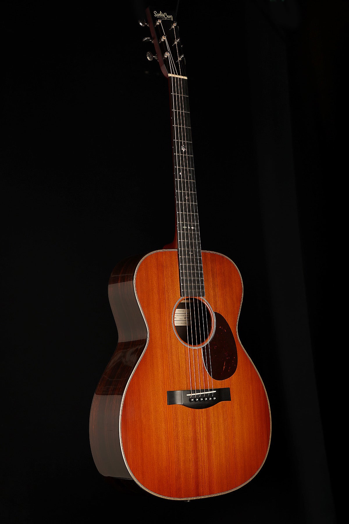 Santa Cruz OM 'Tunnel 13 Redwood / Indian Rosewood' Preowned 2021
