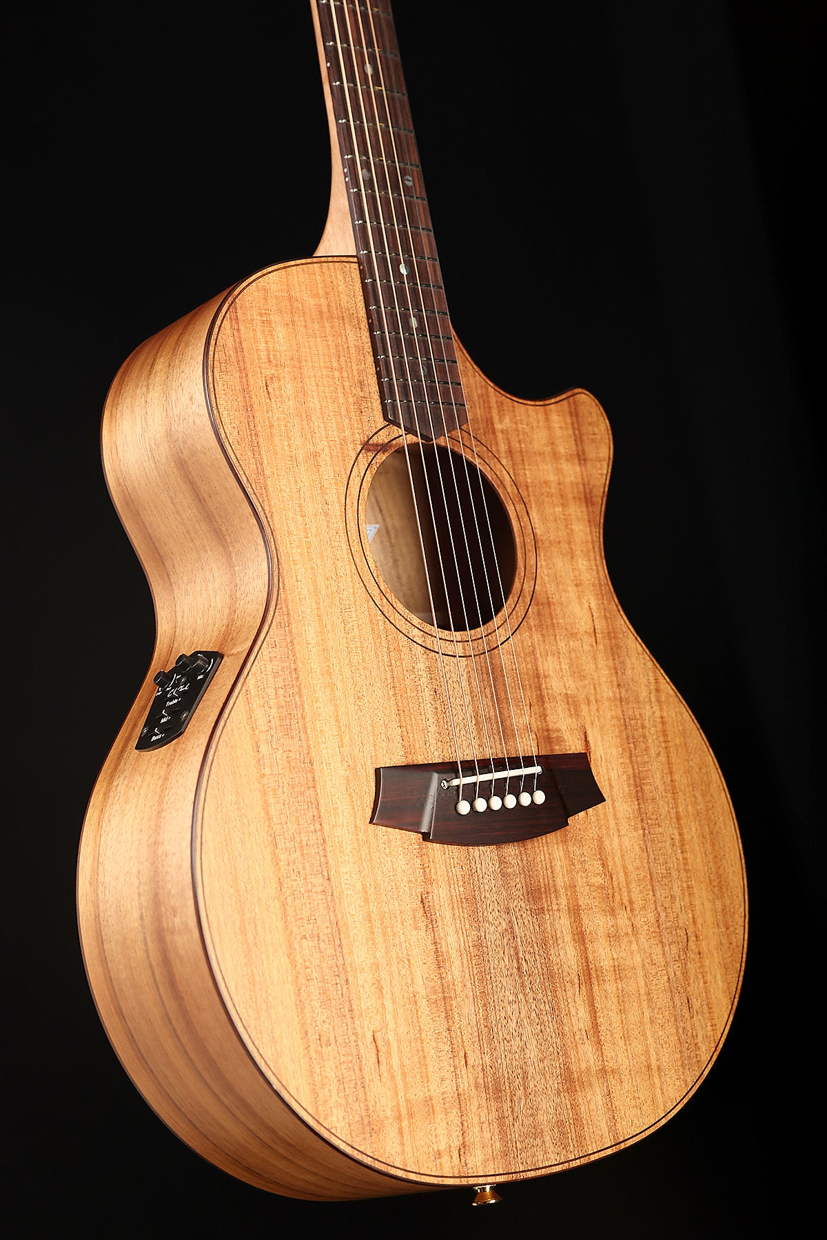 Cole Clark AN2EC Angel 'Blackwood / Blackwood' Acoustic Electric Guitar
