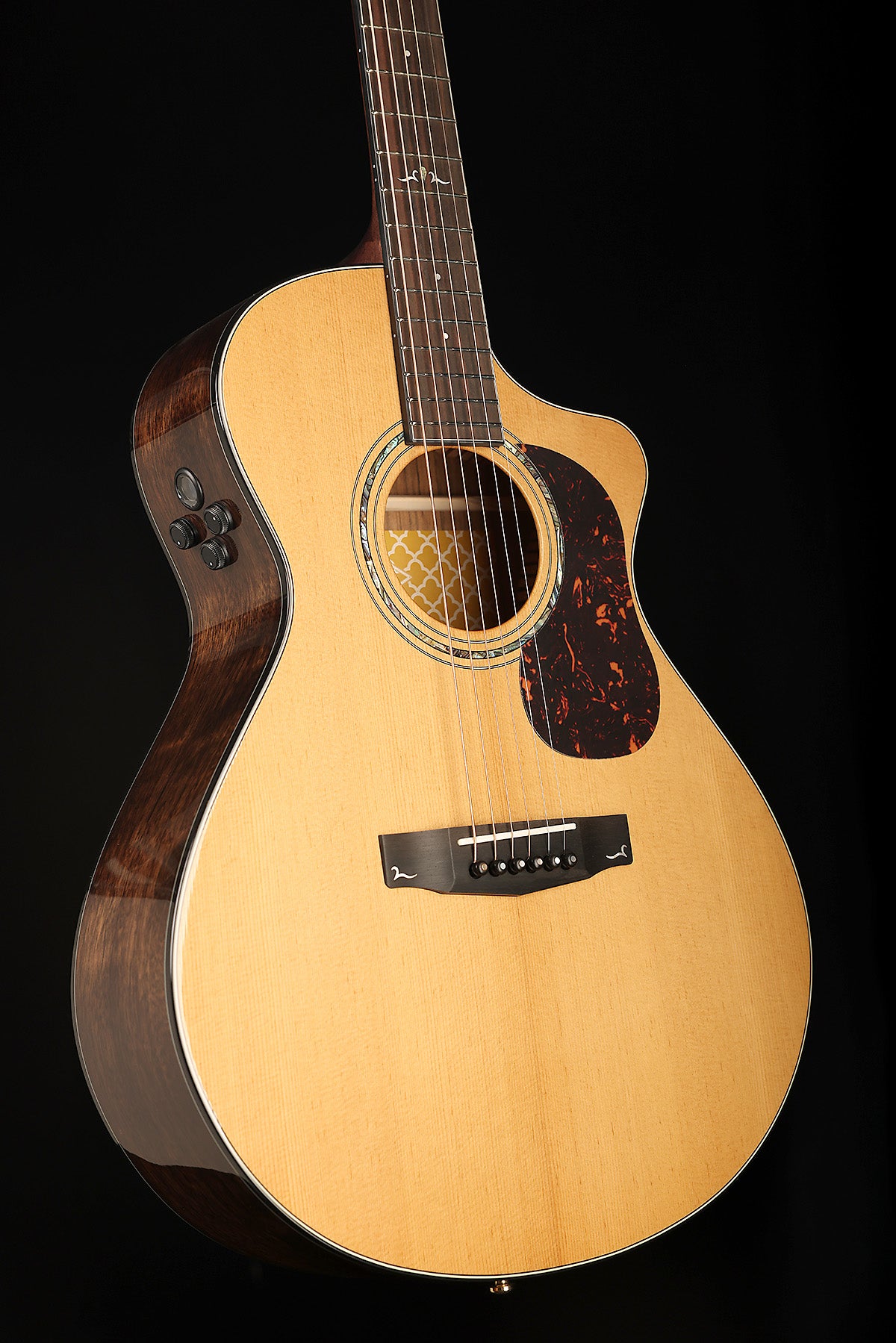 Cort Gold-MC6 Ovangkol Acoustic Electric Guitar