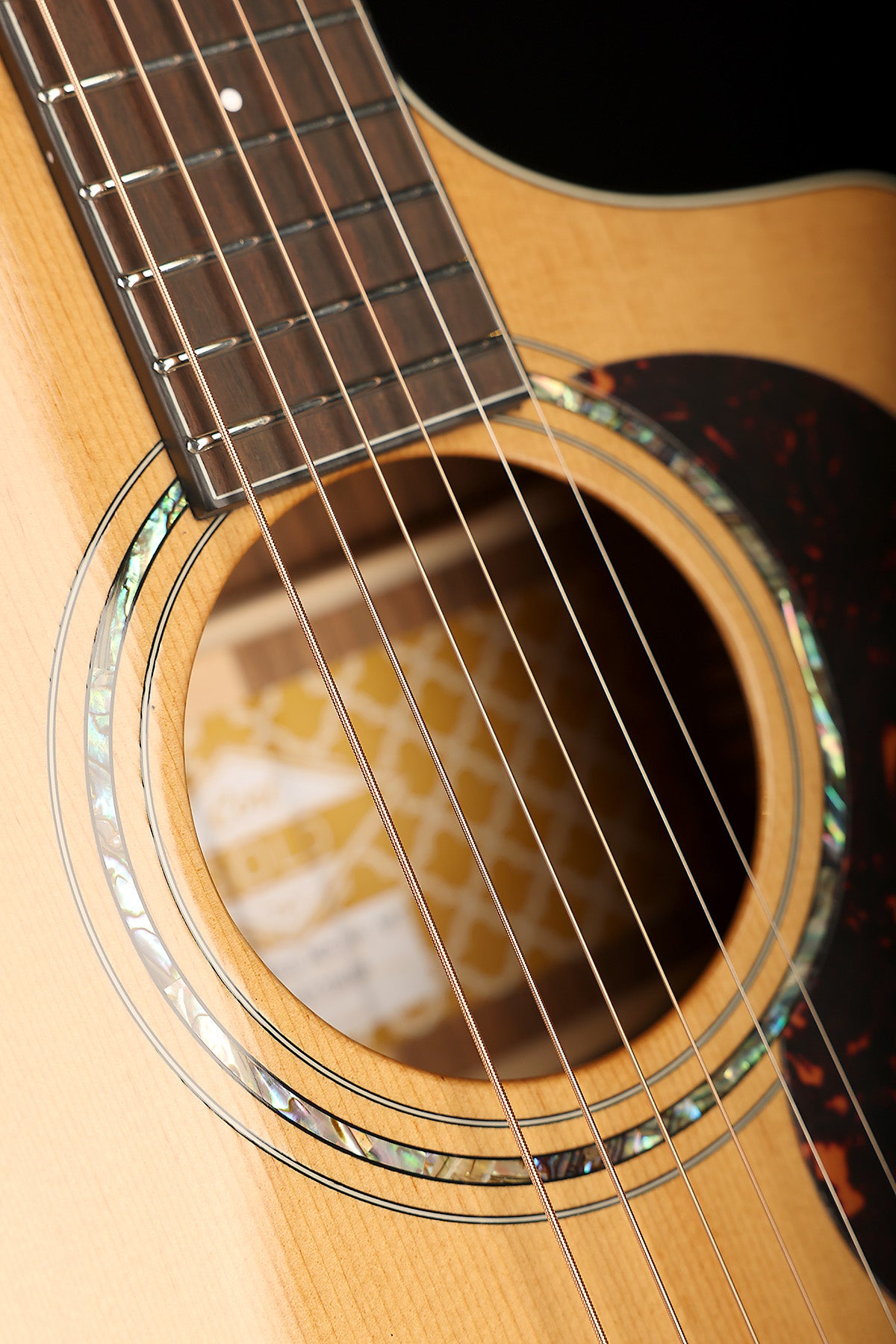 Cort Gold-MC6 Ovangkol Acoustic Electric Guitar