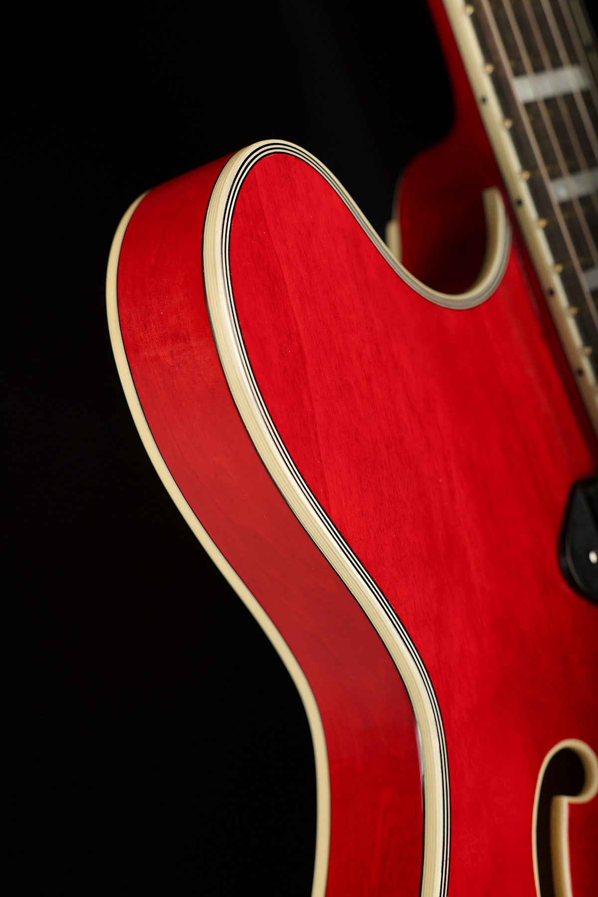 Eastman T64/TV-T-RD 'Vintage Red' Hollow Body Electric Guitar