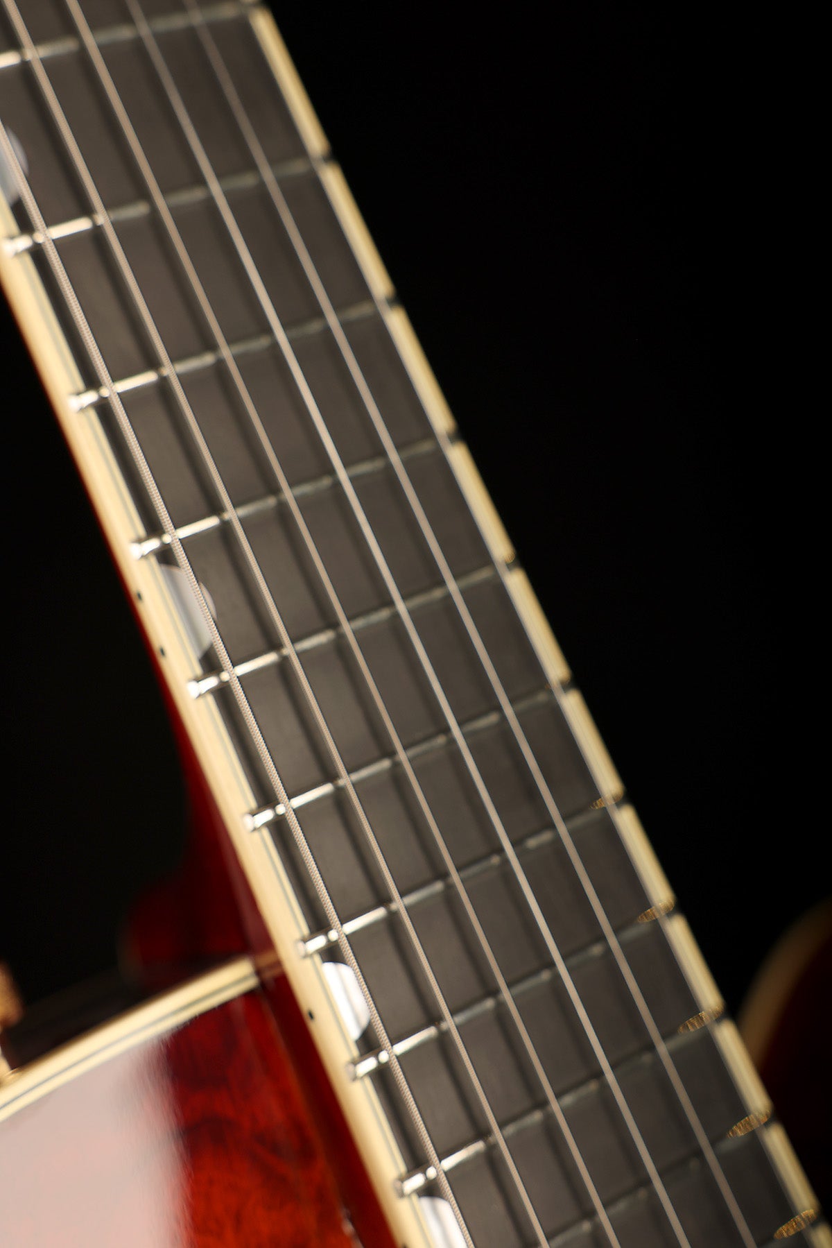 Gretsch G6136TGQM-59 Limited Edition Quilt Classic Falcon 'Forge Glow' Hollow Body Electric Guitar