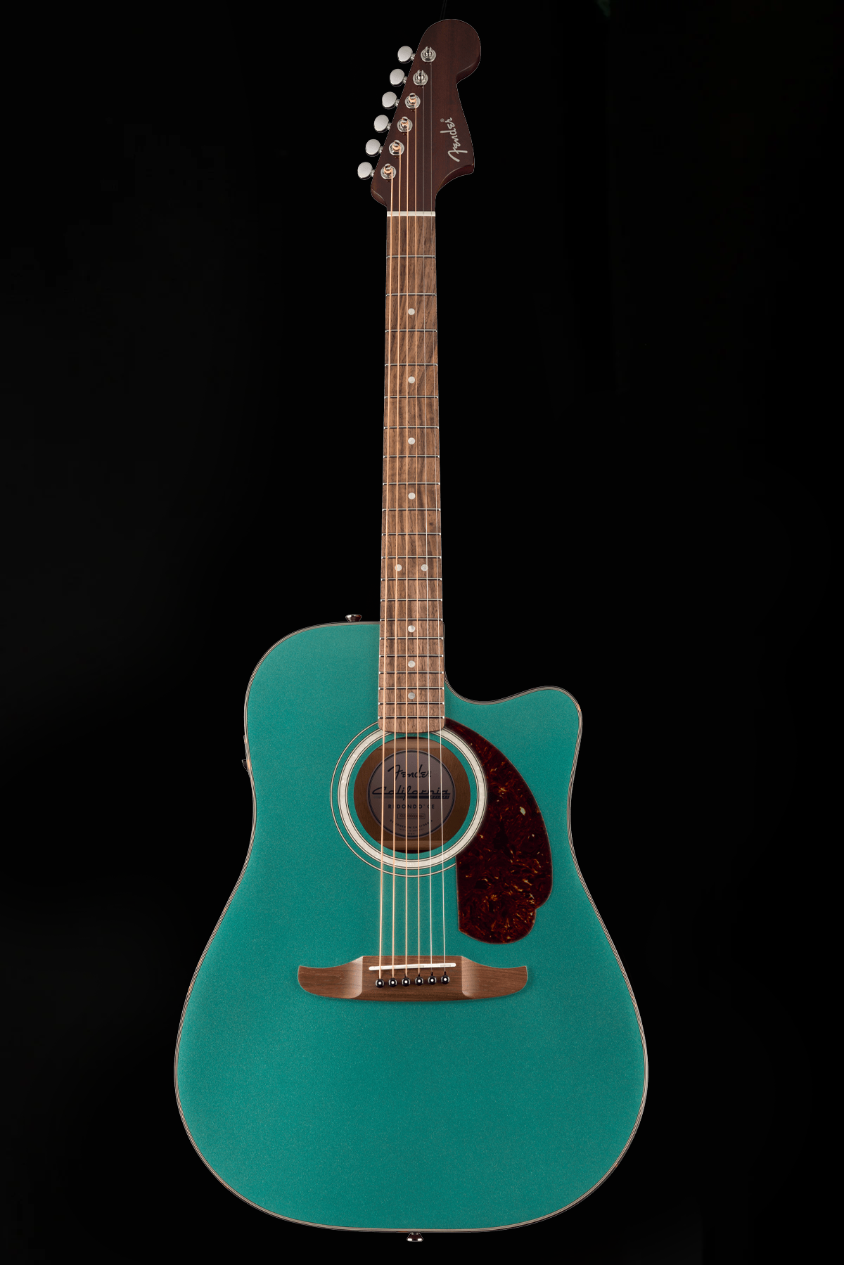 Fender California Deluxe Redondo CE ‘Sherwood Green’ Dreadnought Cutaway Acoustic Electric Guitar