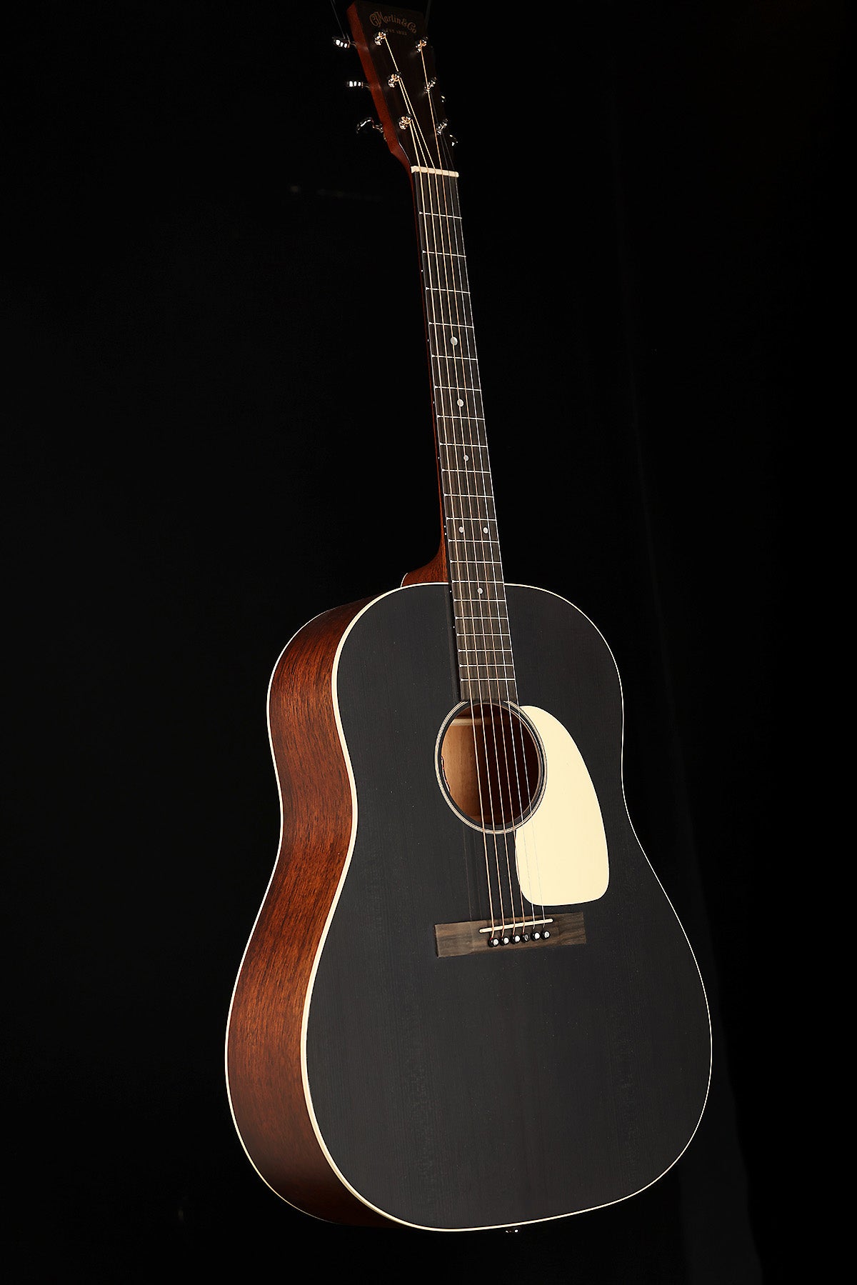 Martin DSS-16E 'Black Smoke' Sloped Shoulder Dreadnought Acoustic Electric Guitar