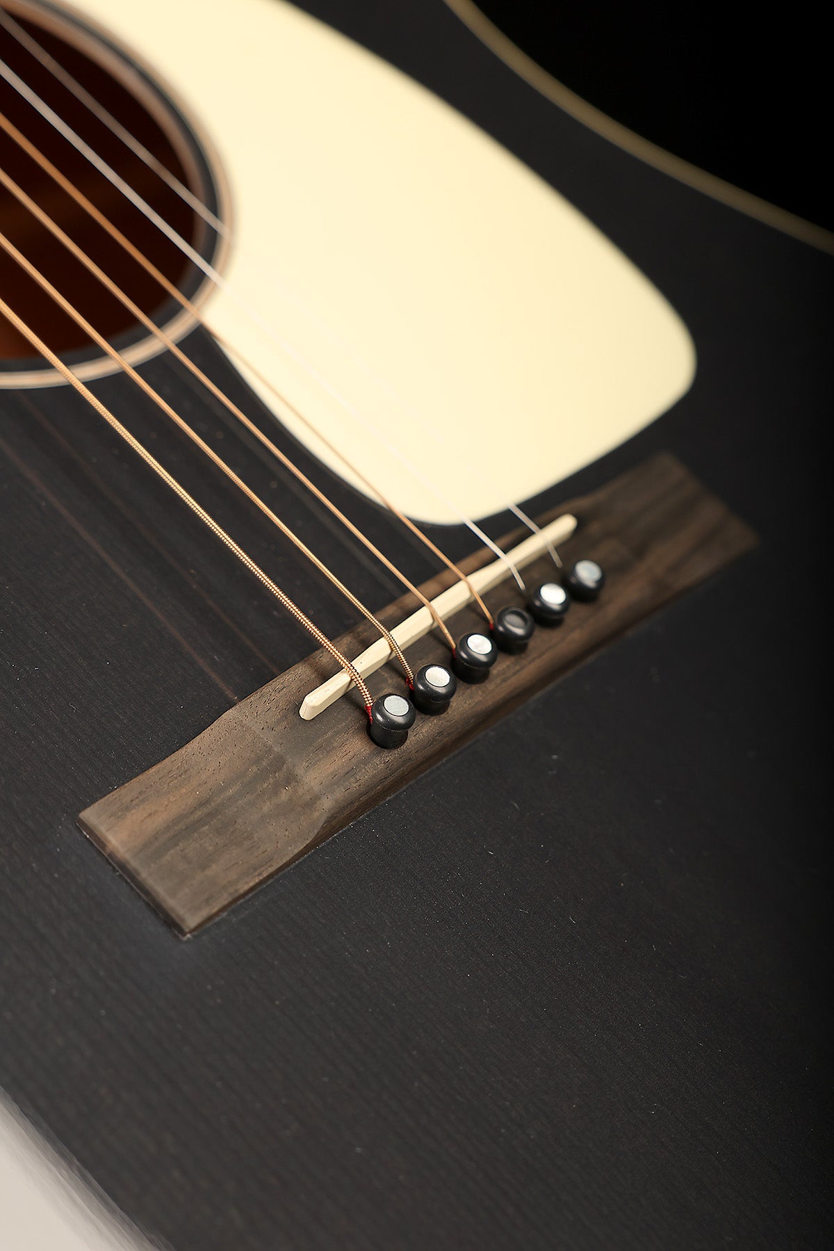 Martin DSS-16E 'Black Smoke' Sloped Shoulder Dreadnought Acoustic Electric Guitar