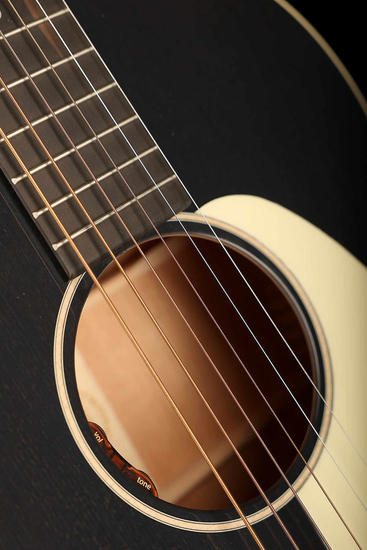 Martin 00L-16E 'Black Smoke' Grand Concert Acoustic Electric Guitar
