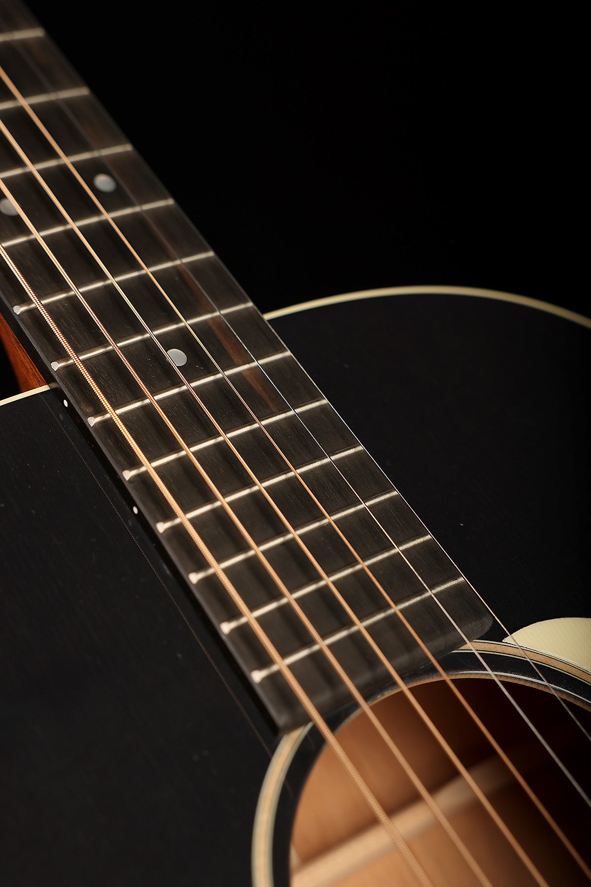 Martin 00L-16E 'Black Smoke' Grand Concert Acoustic Electric Guitar