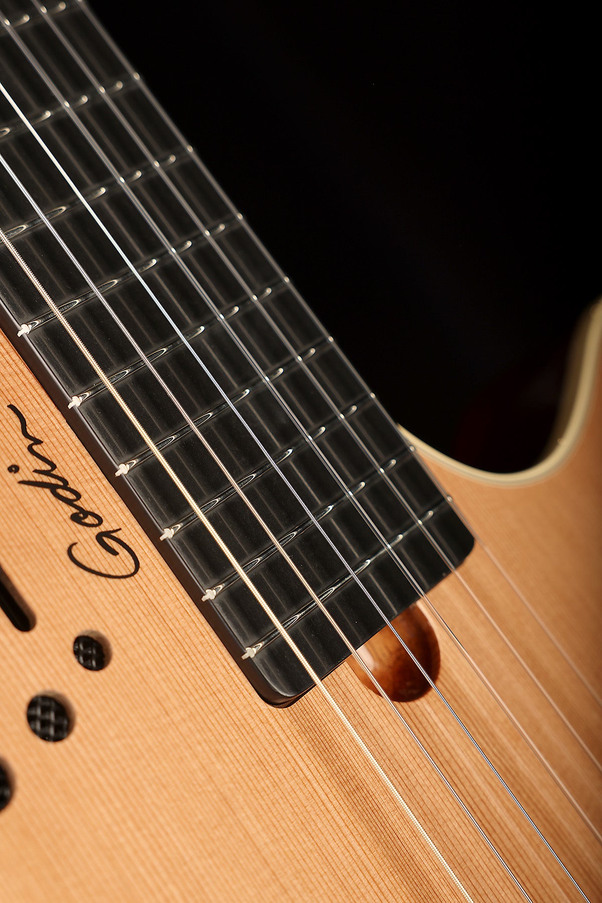 Godin Multiac Grand Concert SA 'Natural' Classical Electric Guitar
