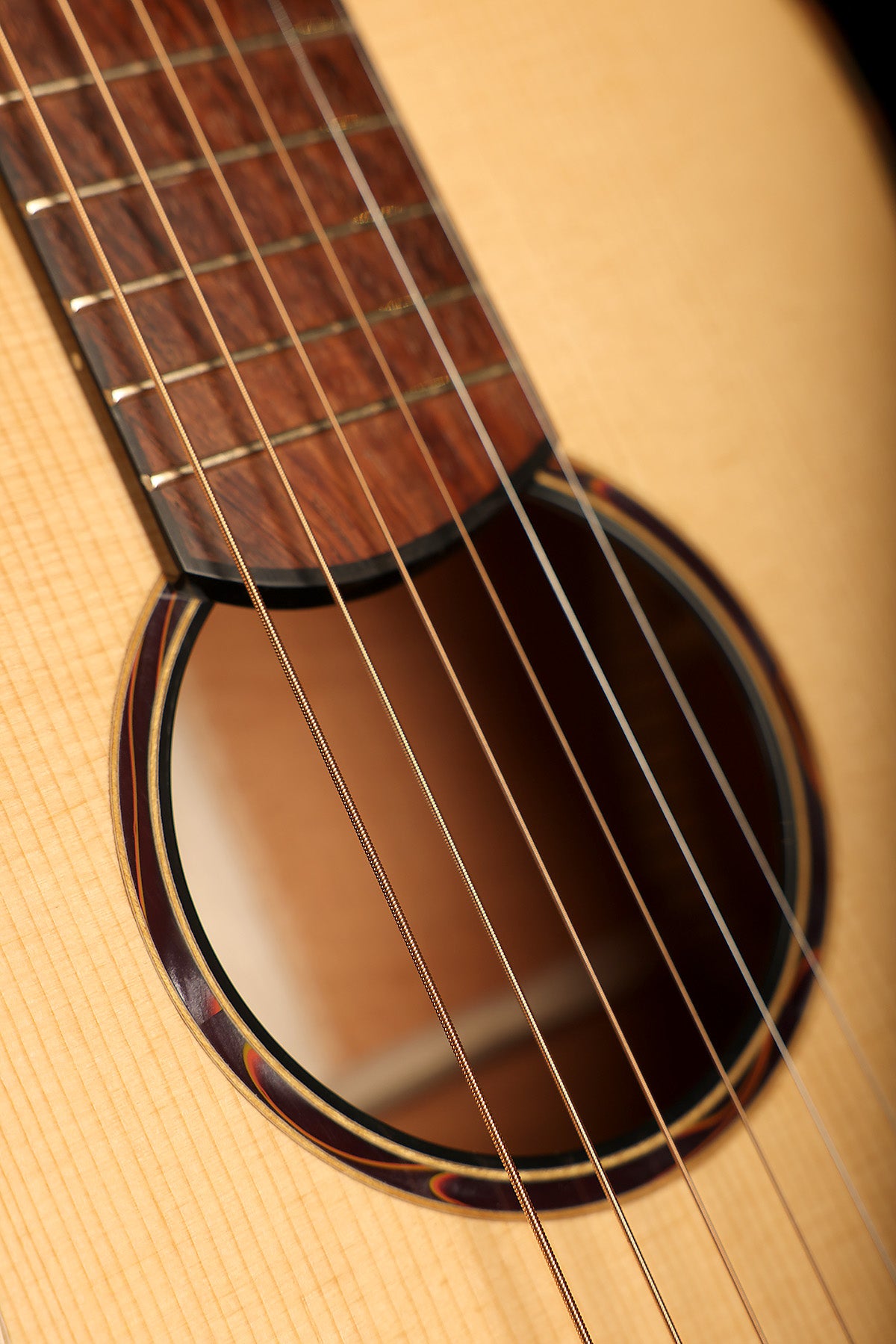 Baranik Retreux Parlour 'Adirondack / Fiddleback Mahogany' Preowned 2019