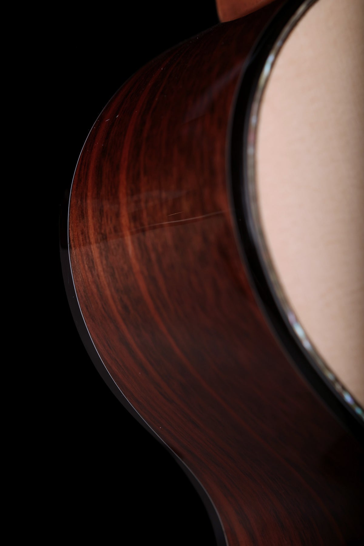 David Worthy Parlour &#39;Adirondack Spruce / Tiger Myrtle&#39; Acoustic Guitar - Acoustic Centre Music Store, Melbourne Australia