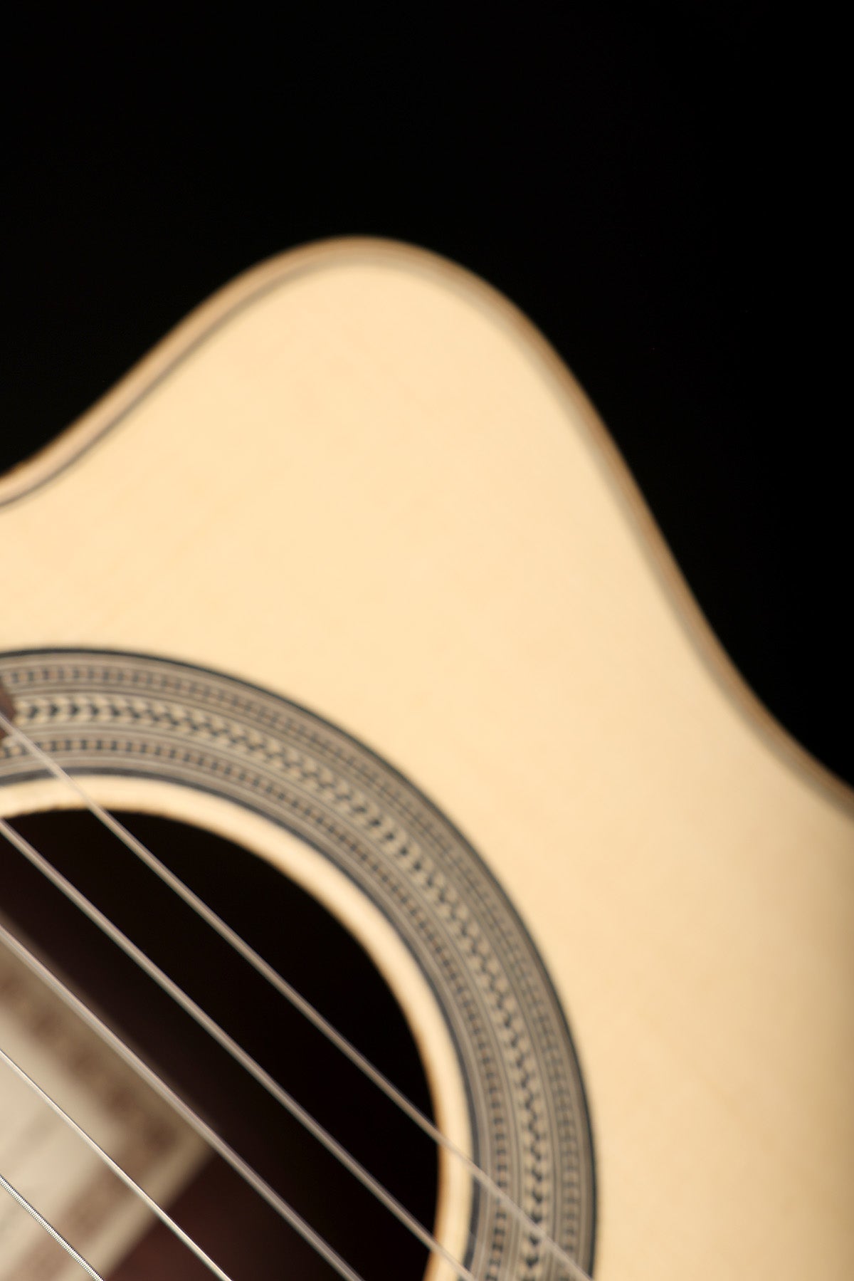 Esteve Crossover 'Natural' Spruce Cutaway Classical Acoustic Electric Guitar
