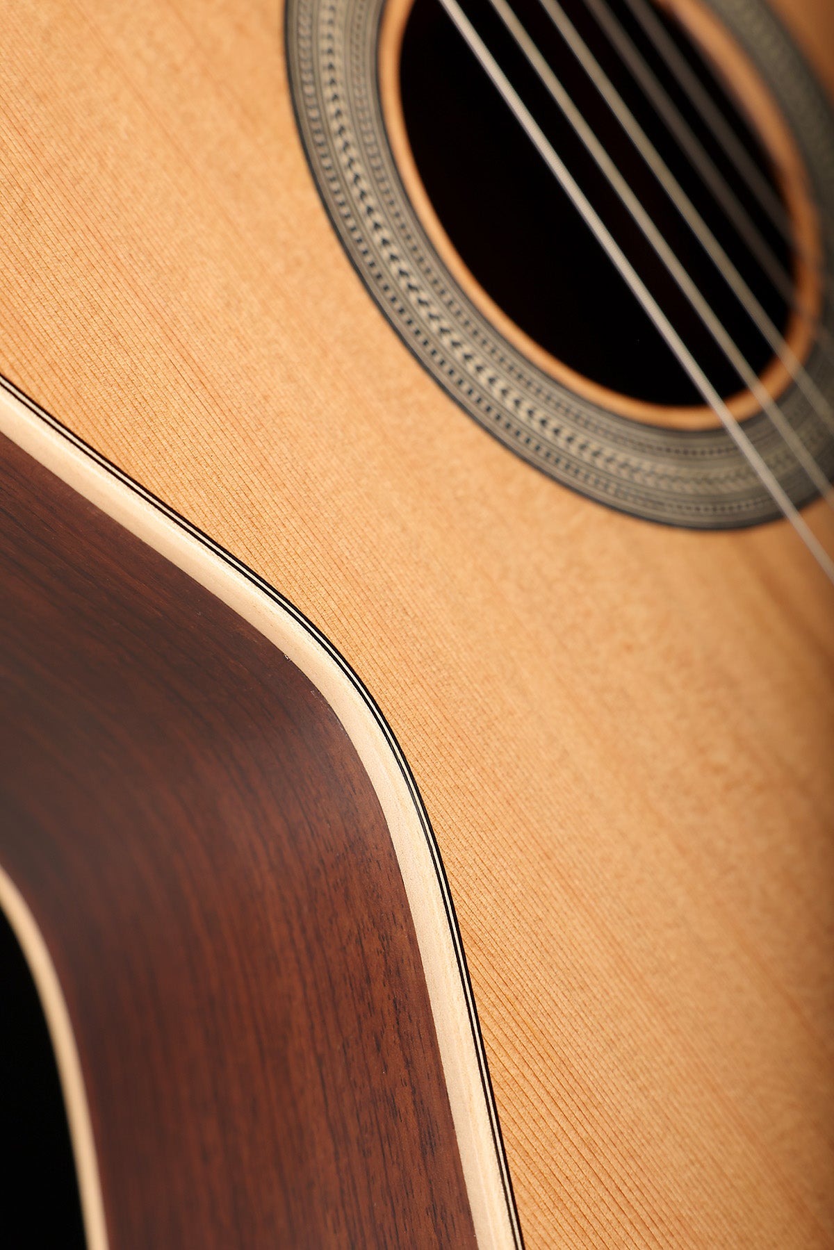Esteve Crossover 'Natural' Cedar Cutaway Classical Acoustic Electric Guitar