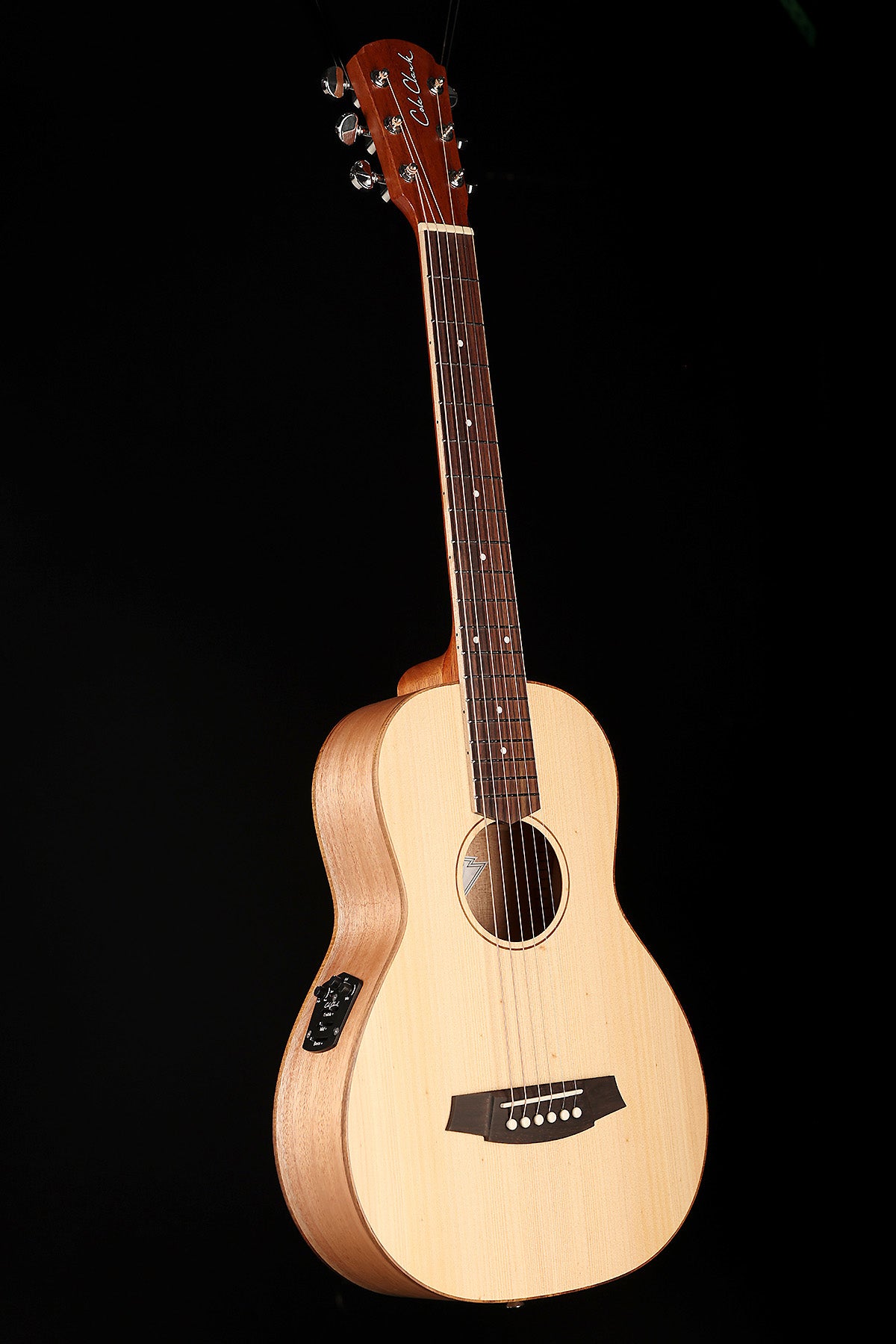 Cole Clark SP1E 'Natural' Studio Parlour Bunya / Queensland Maple Acoustic Electric Guitar