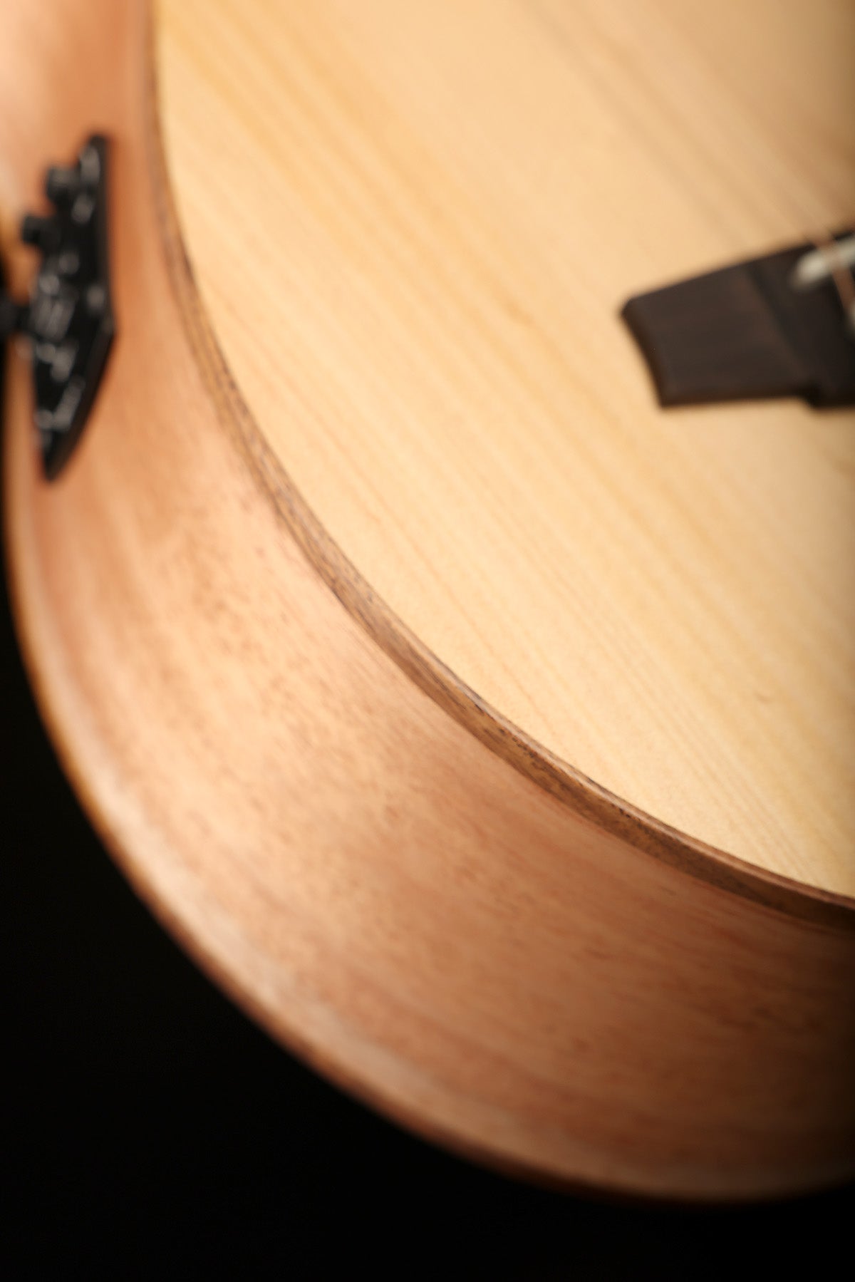 Cole Clark SP1E 'Natural' Studio Parlour Bunya / Queensland Maple Acoustic Electric Guitar