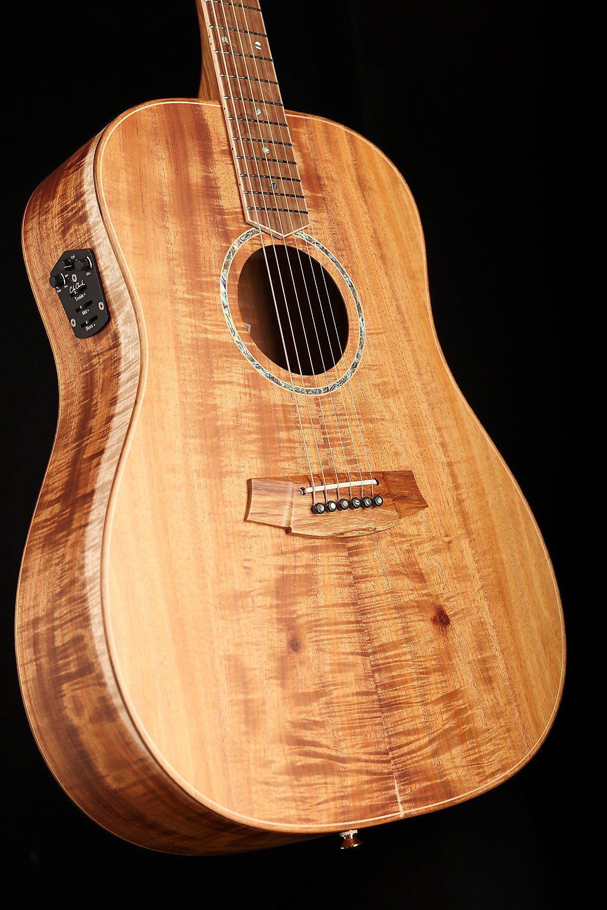 Cole Clark FL Master Grade 'Natural' Fat Lady Dreadnought All Australian Blackwood Acoustic Electric Guitar