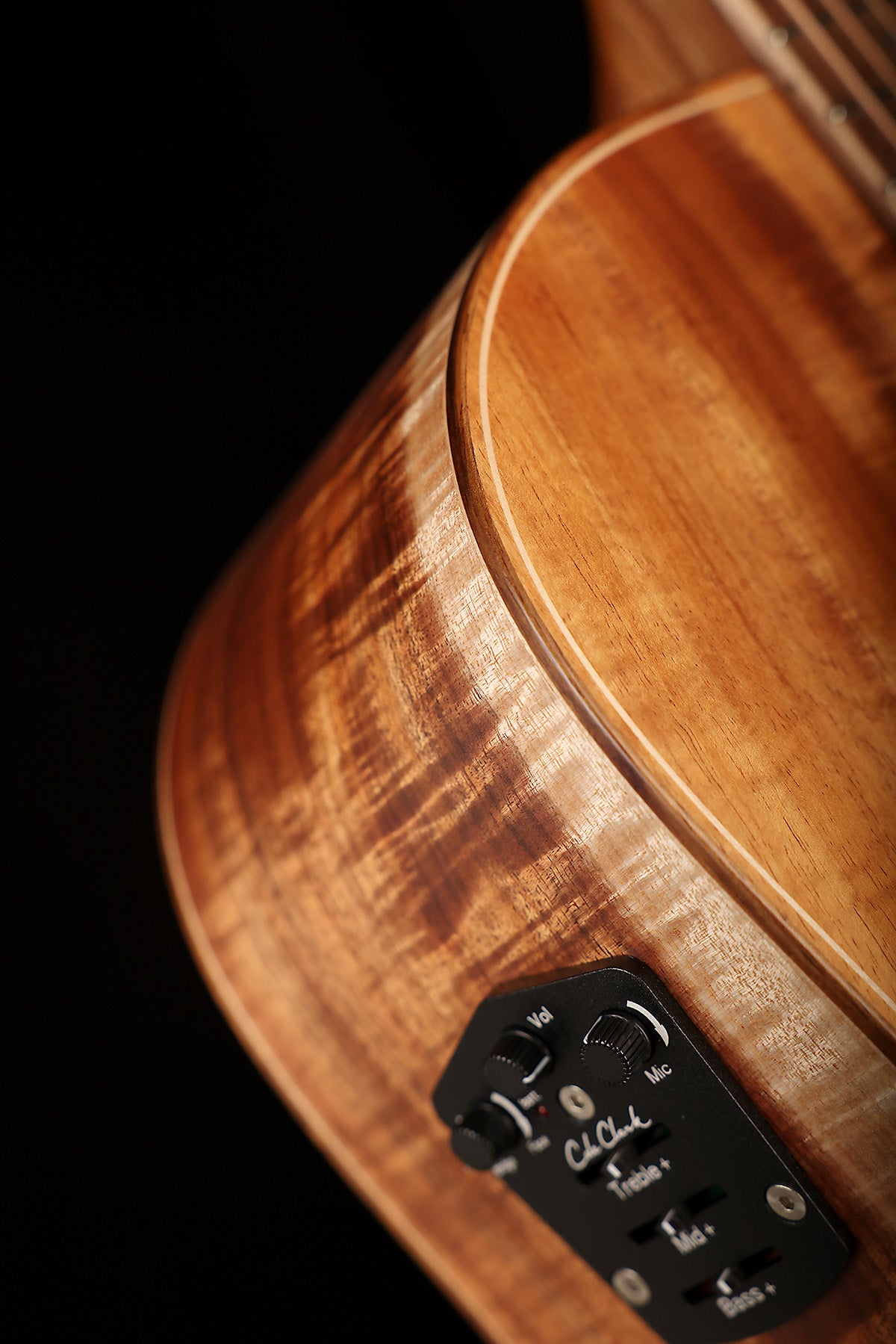 Cole Clark FL Master Grade 'Natural' Fat Lady Dreadnought All Australian Blackwood Acoustic Electric Guitar