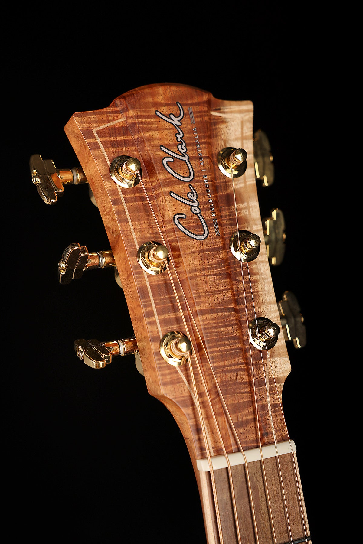 Cole Clark FL Master Grade 'Natural' Fat Lady Dreadnought All Australian Blackwood Acoustic Electric Guitar
