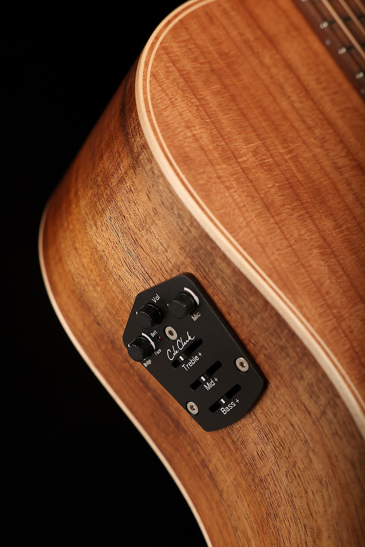 Cole Clark FL2EC Fat Lady  'Redwood / Australian Blackwood' Dreadnought Cutaway Acoustic Electric Guitar