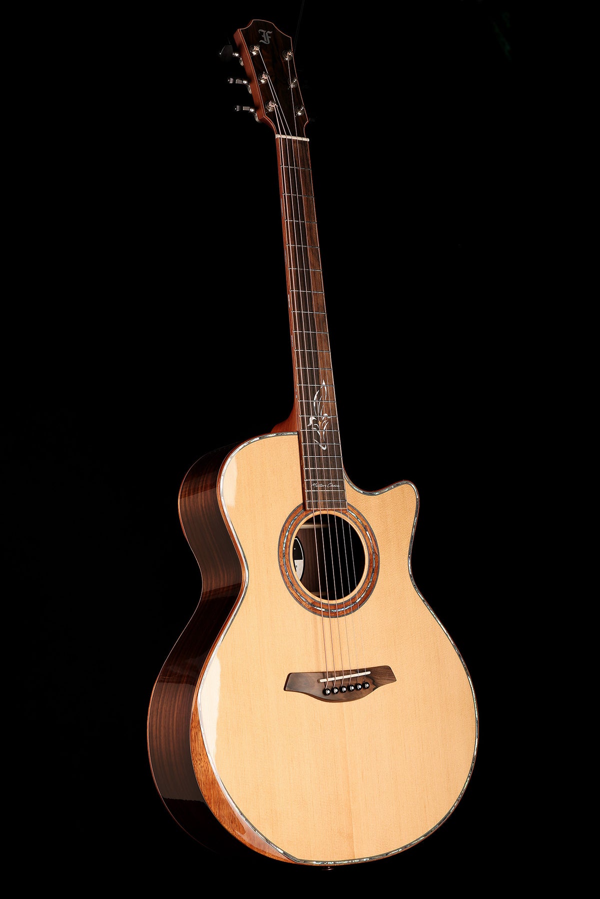 Furch Red Master’s Choice Gc-TR a ‘Natural’ Grand Auditorium Cutaway Acoustic Electric Guitar