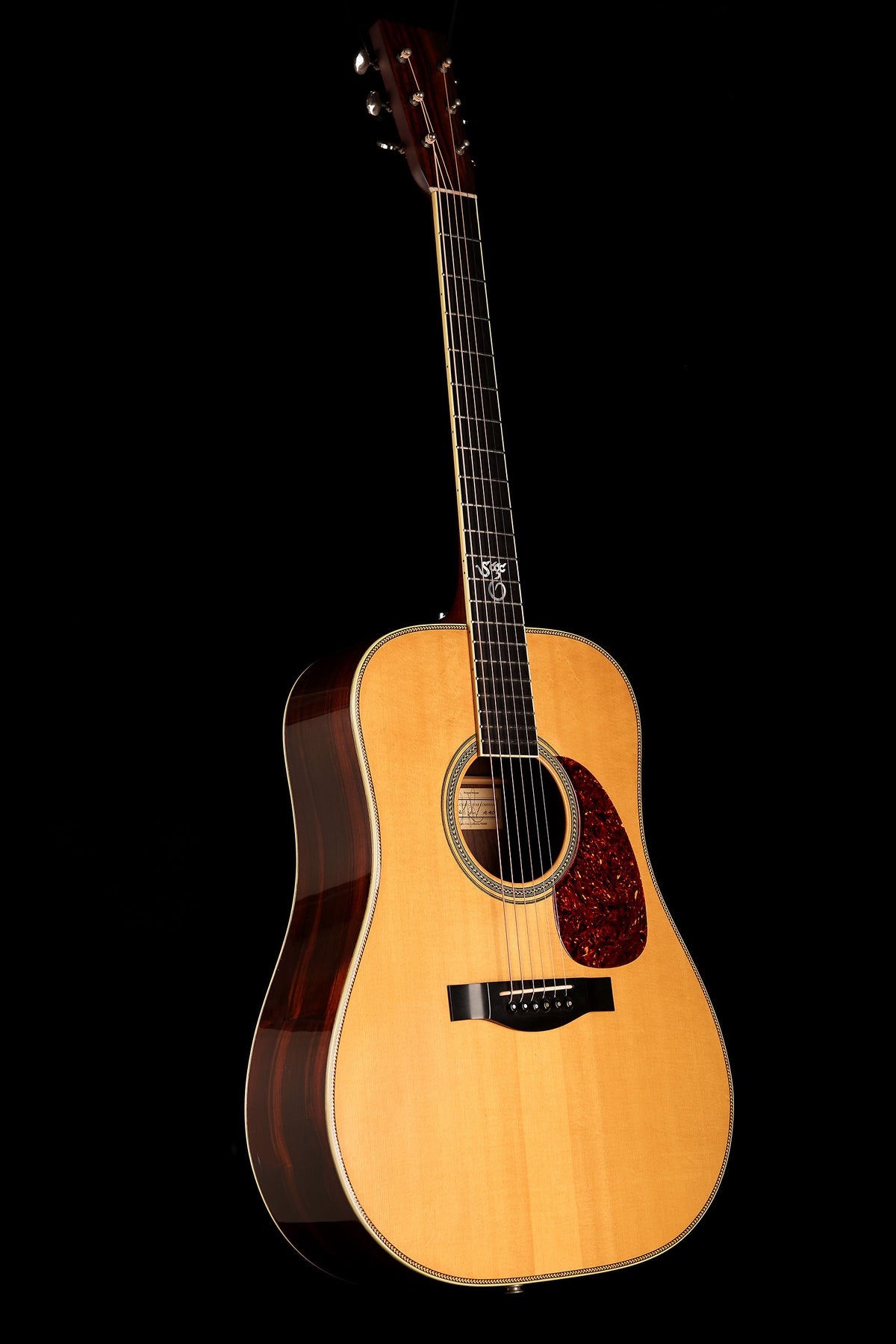 Santa Cruz Tony Rice Custom Brazilian Rosewood Dreadnought Preowned 1990