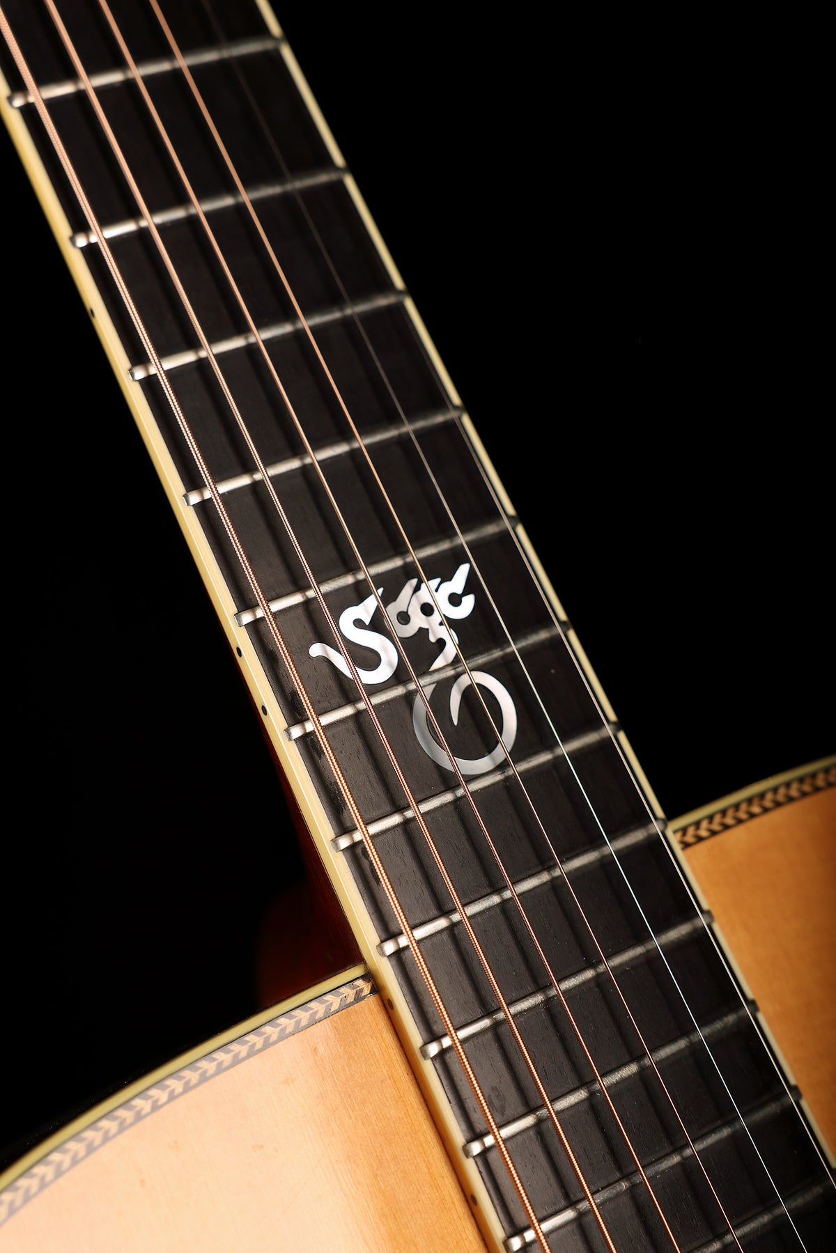 Santa Cruz Tony Rice Custom Brazilian Rosewood Dreadnought Preowned 1990