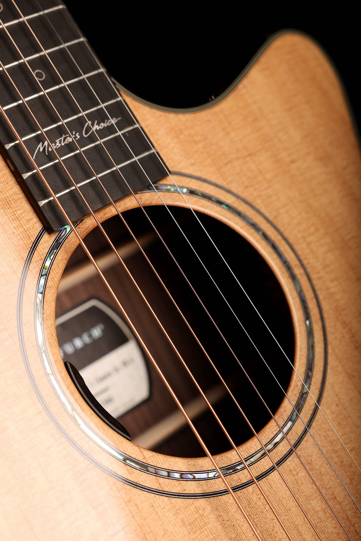 Furch Yellow Master’s Choice Gc-TR a ‘Natural’ Grand Auditorium Cutaway Acoustic Electric Guitar