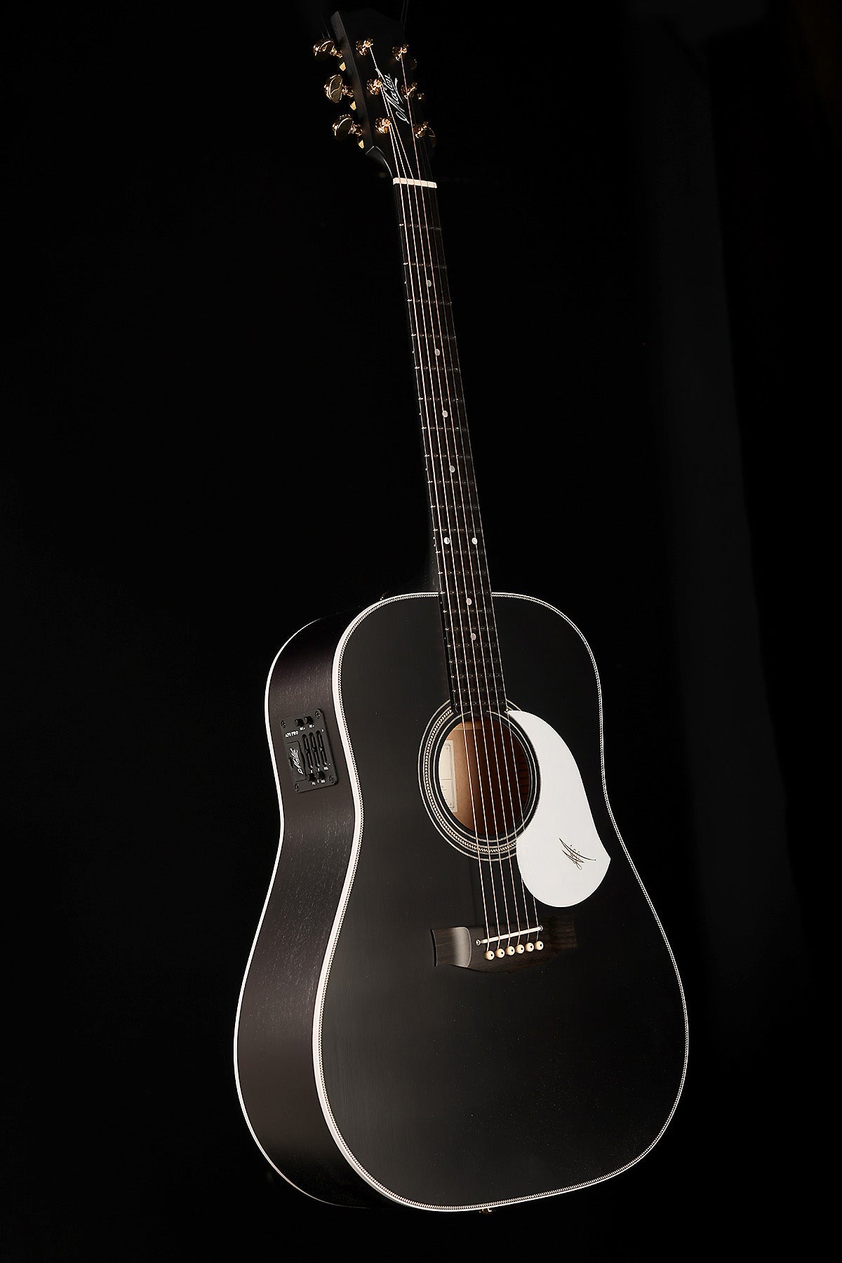 Maton Troubadour Dreadnought Custom ‘Tuxedo’ Acoustic Electric Guitar