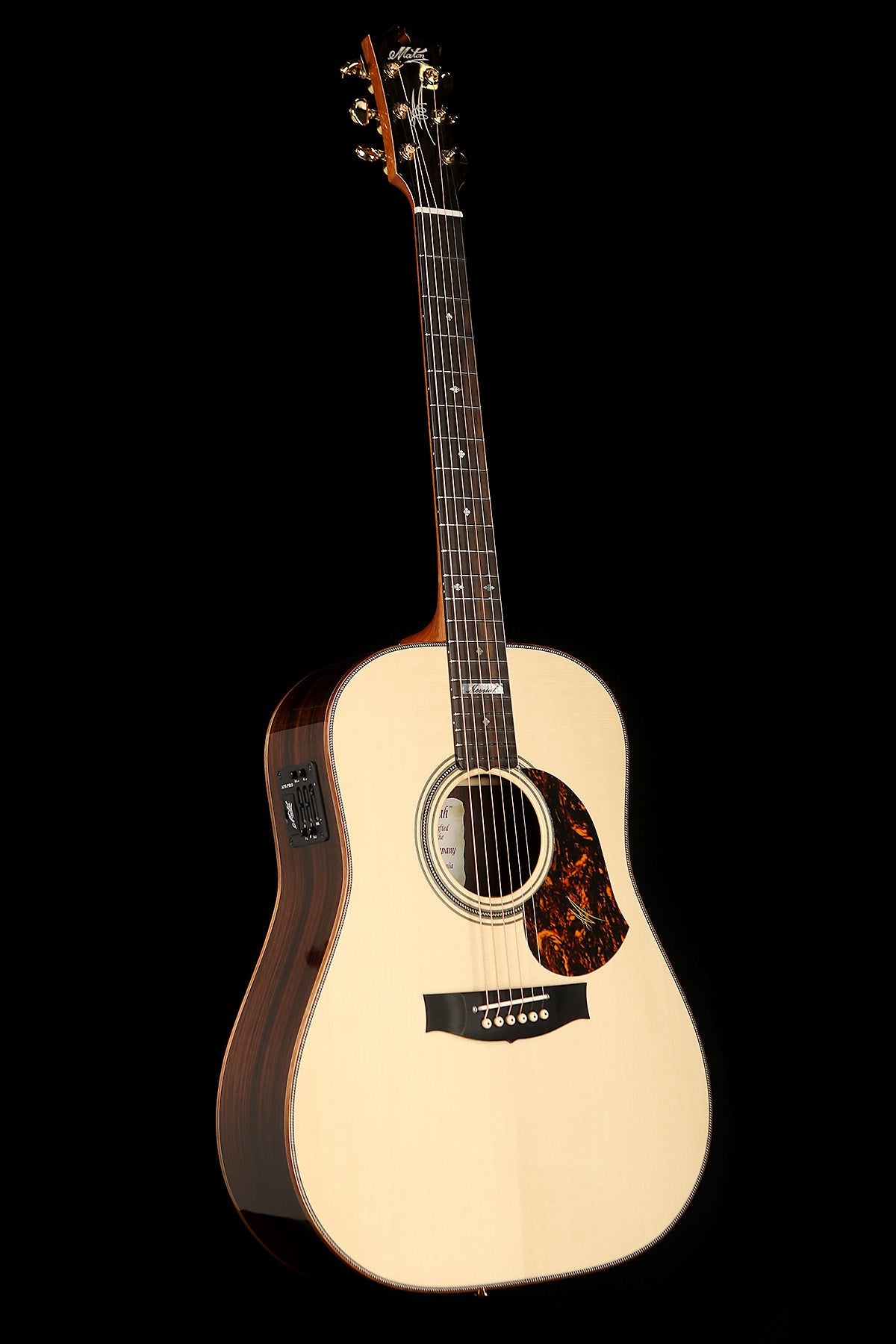 Maton EM100 Messiah &#39;AAA Spruce / Indian Rosewood&#39; Acoustic Electric Guitar - Acoustic Centre Music Store, Melbourne Australia