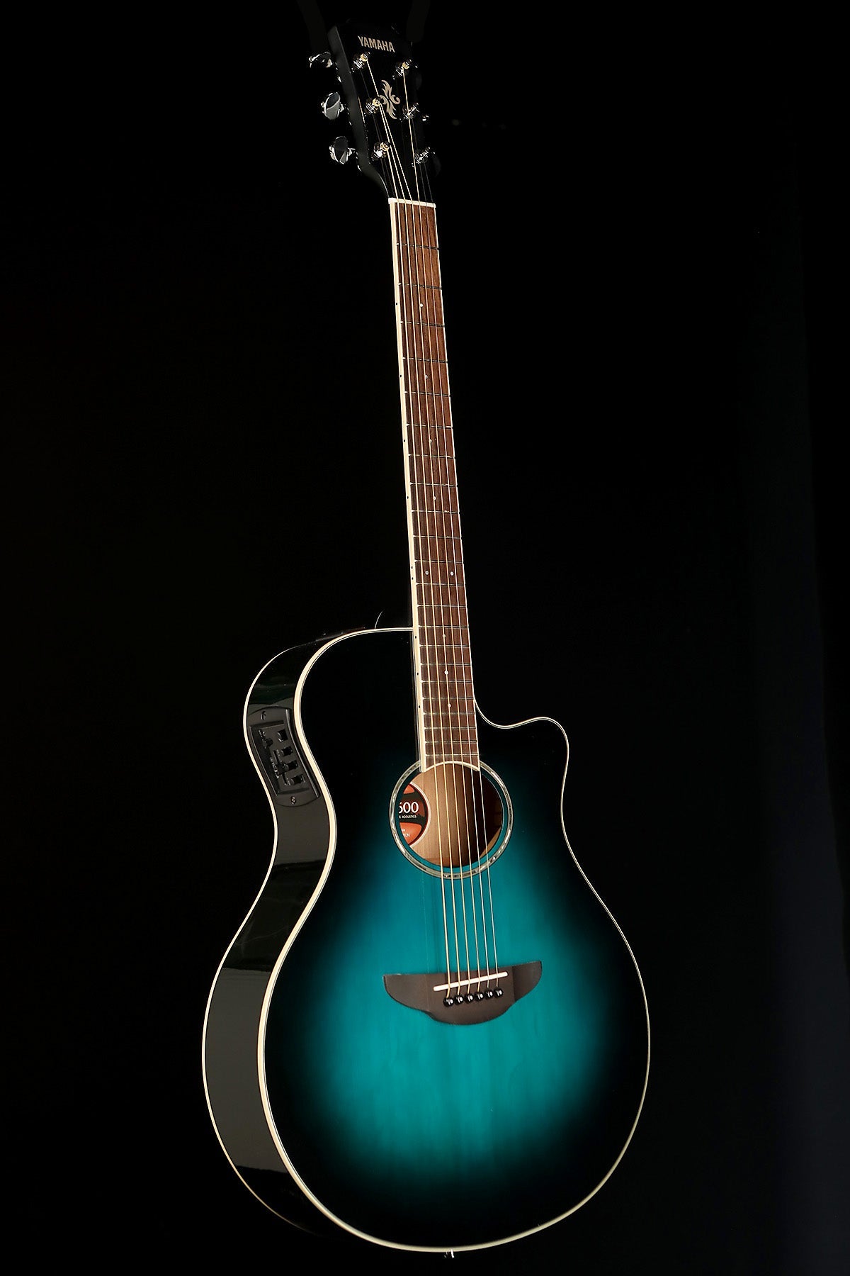 Yamaha APX600 &#39;Oriental Blue&#39; Acoustic Electric Guitar - Acoustic Centre Music Store, Melbourne Australia
