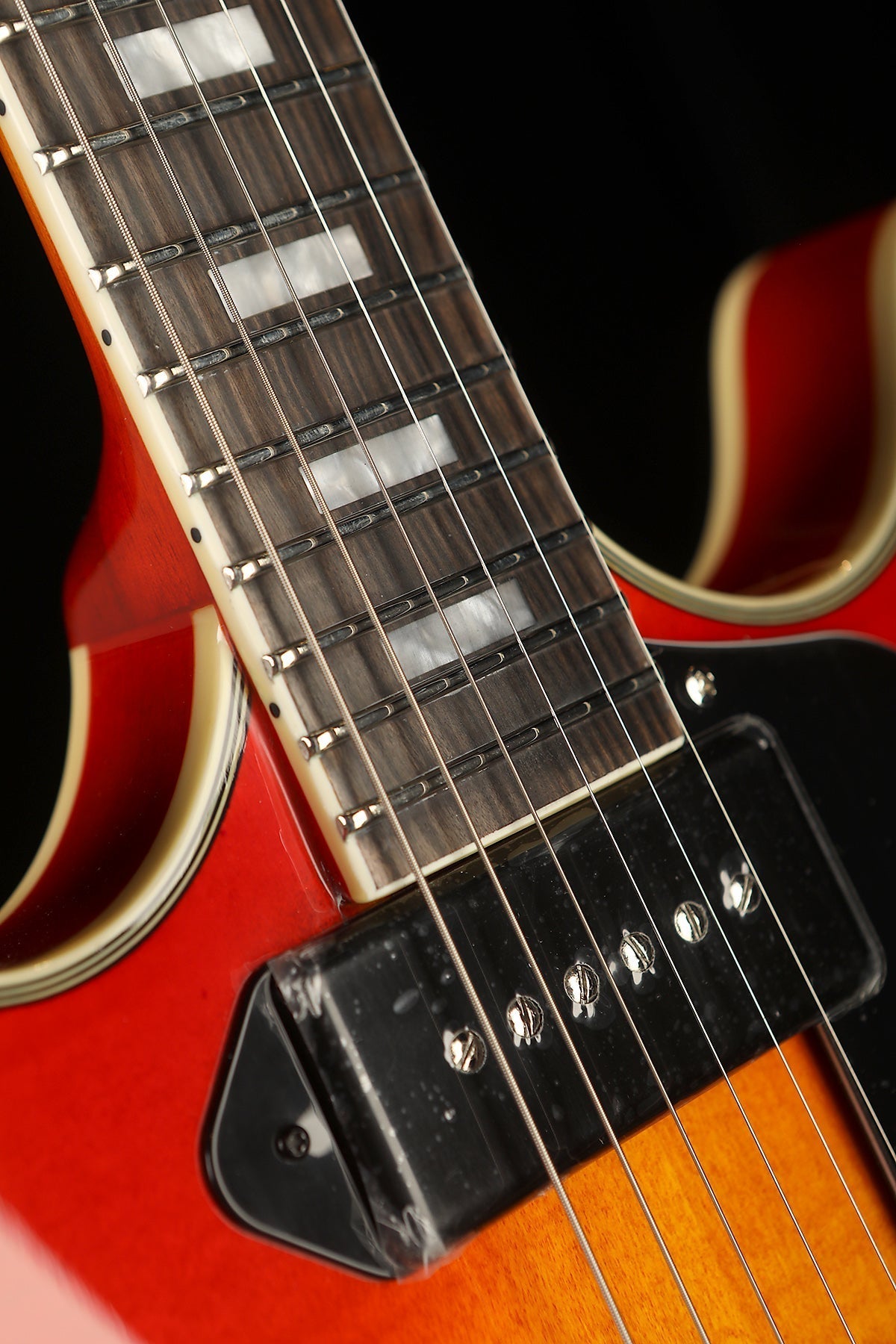 Sire H7V P90 &#39;Cherry Sunburst&#39; Larry Carlton Signature Electric Guitar - Acoustic Centre Music Store, Melbourne Australia