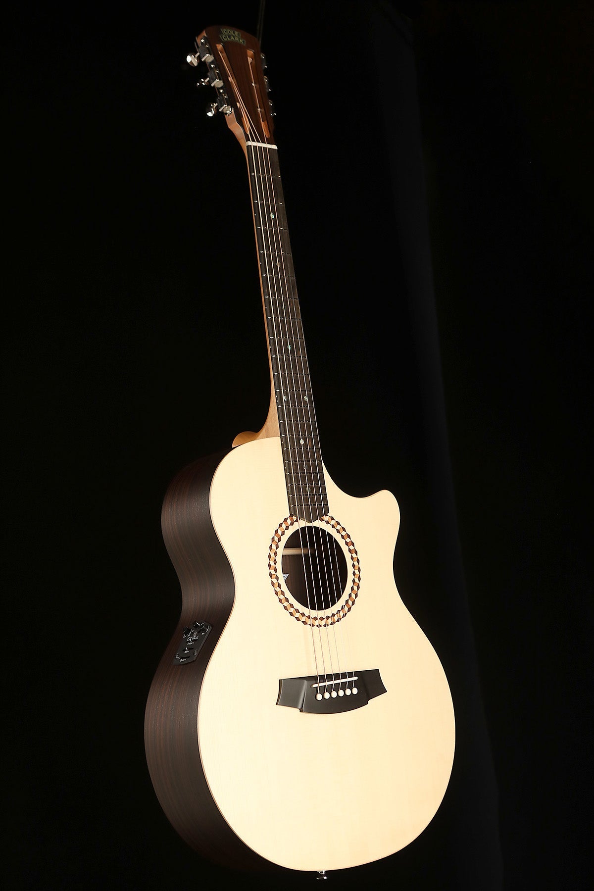 Cole Clark Recording &#39;Sitka Spruce / Indian Rosewood&#39; Acoustic Electric Guitar - Acoustic Centre Music Store, Melbourne Australia