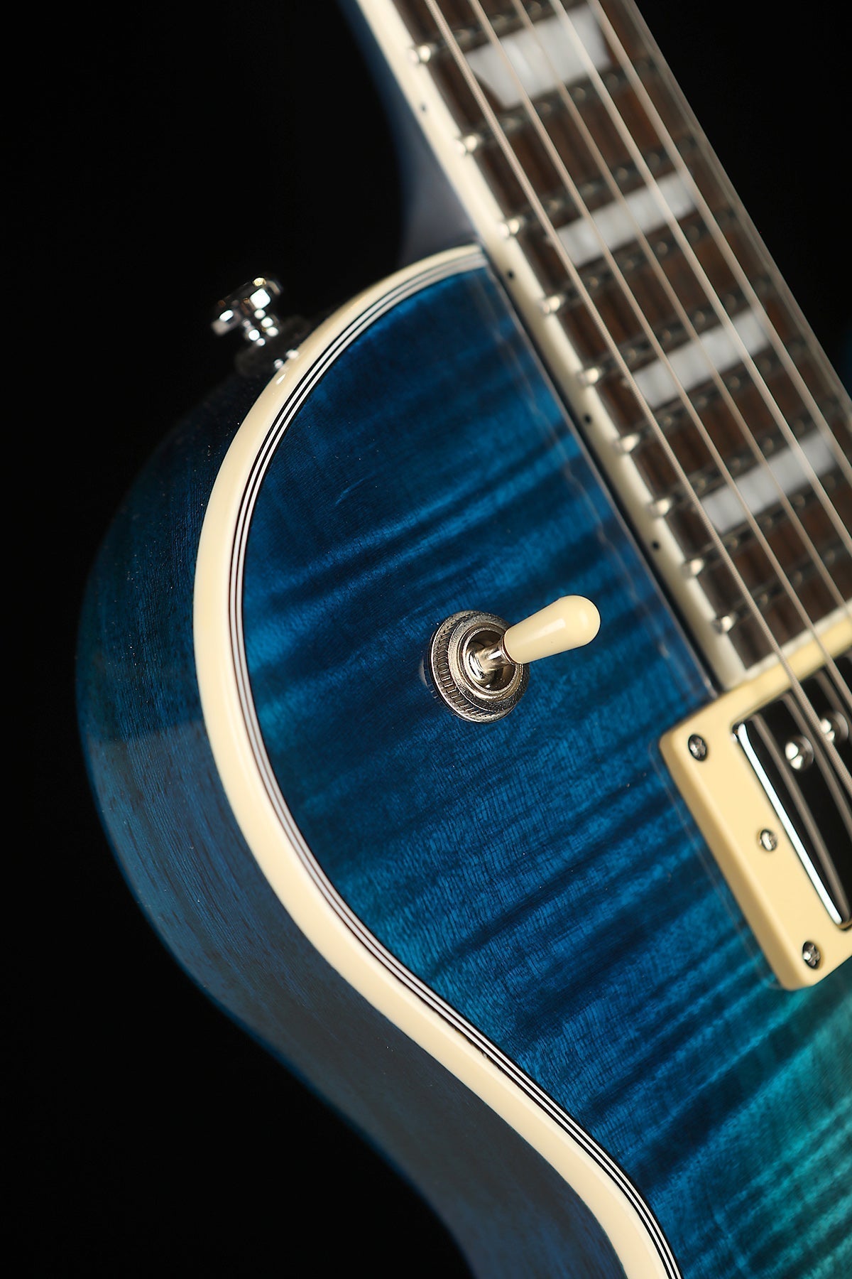 Sire L7 &#39;Trans Blue Flame Top&#39; Larry Carlton Signature Electric Guitar - Acoustic Centre Music Store, Melbourne Australia